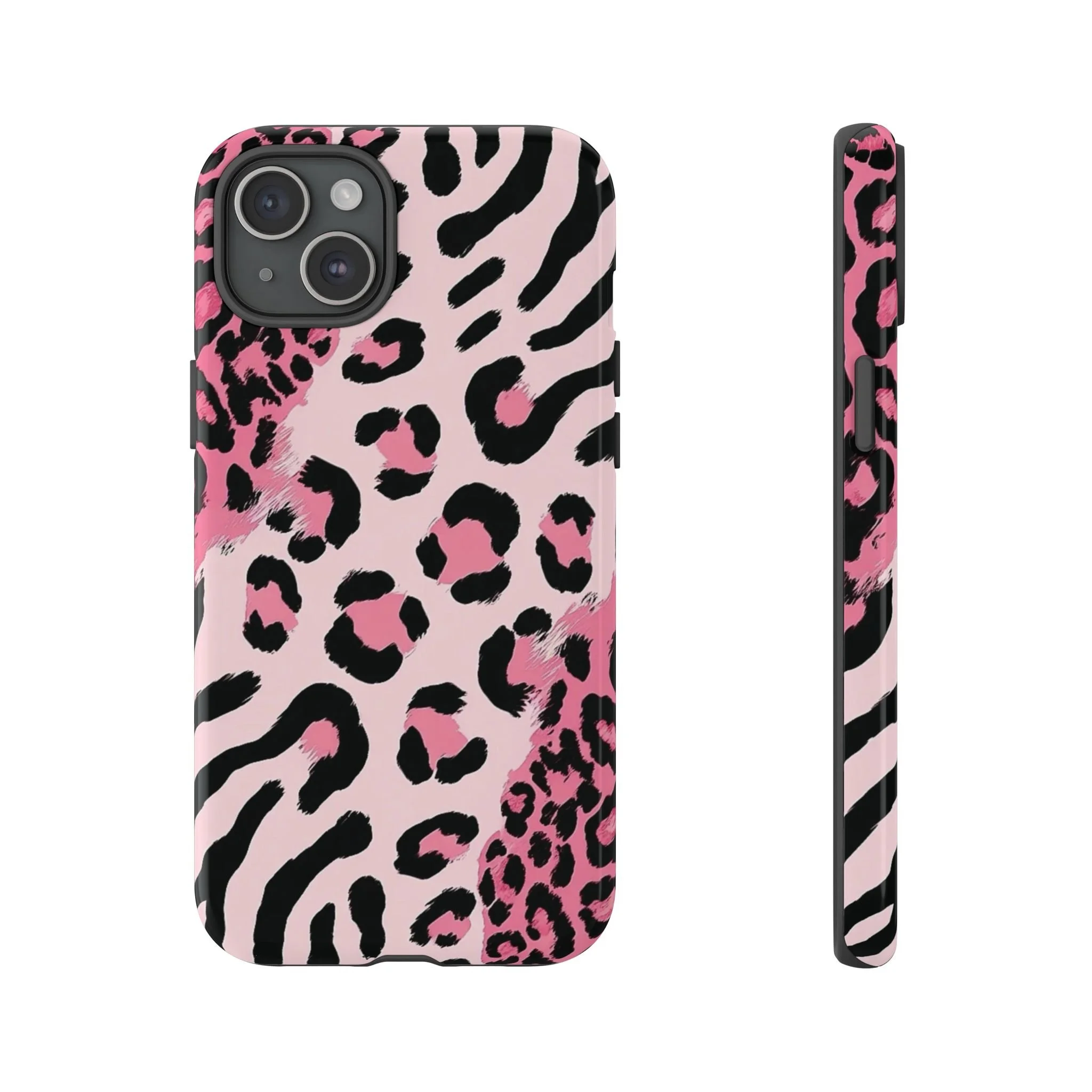 Pink Edgy Animal Print | Tough Phone Case