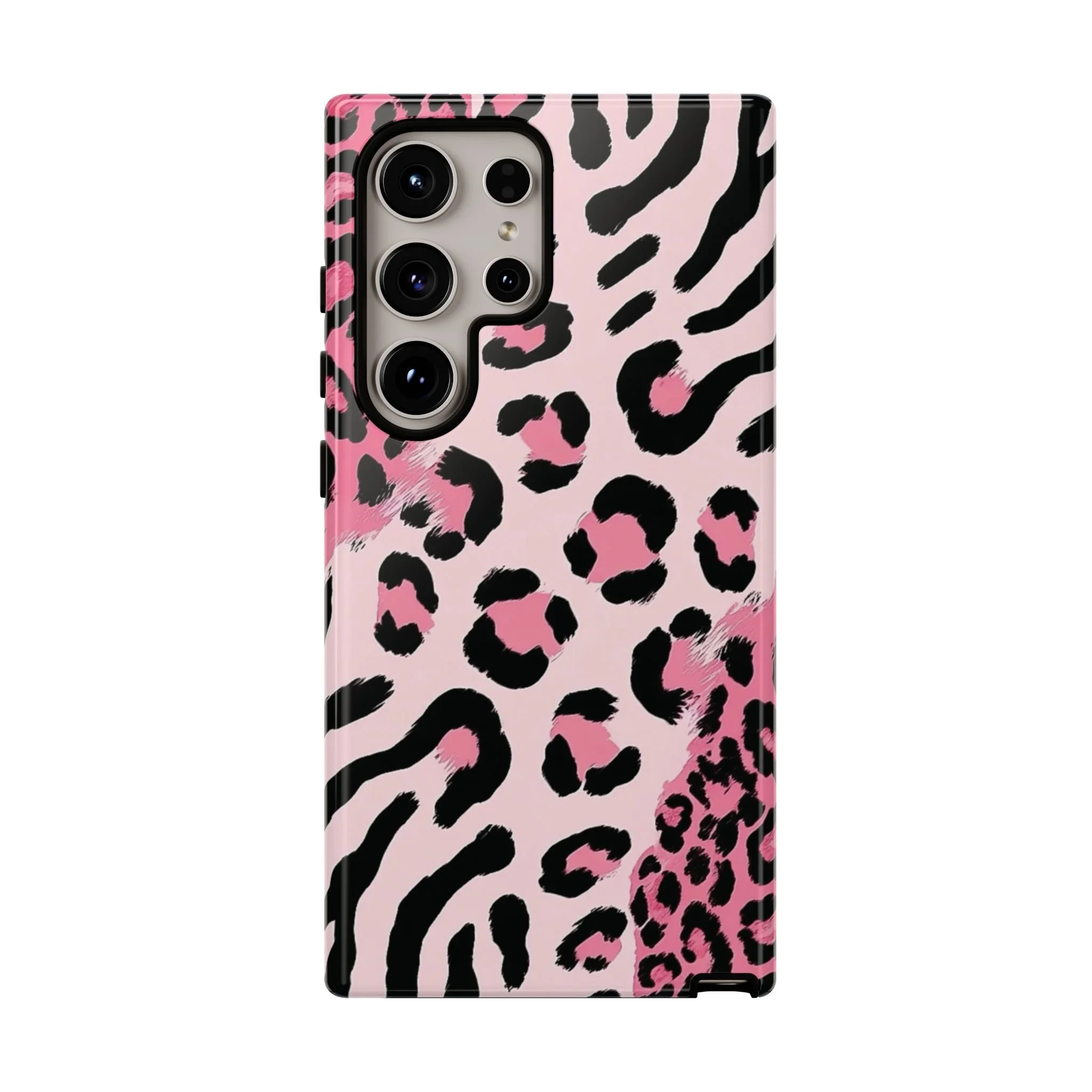 Pink Edgy Animal Print | Tough Phone Case