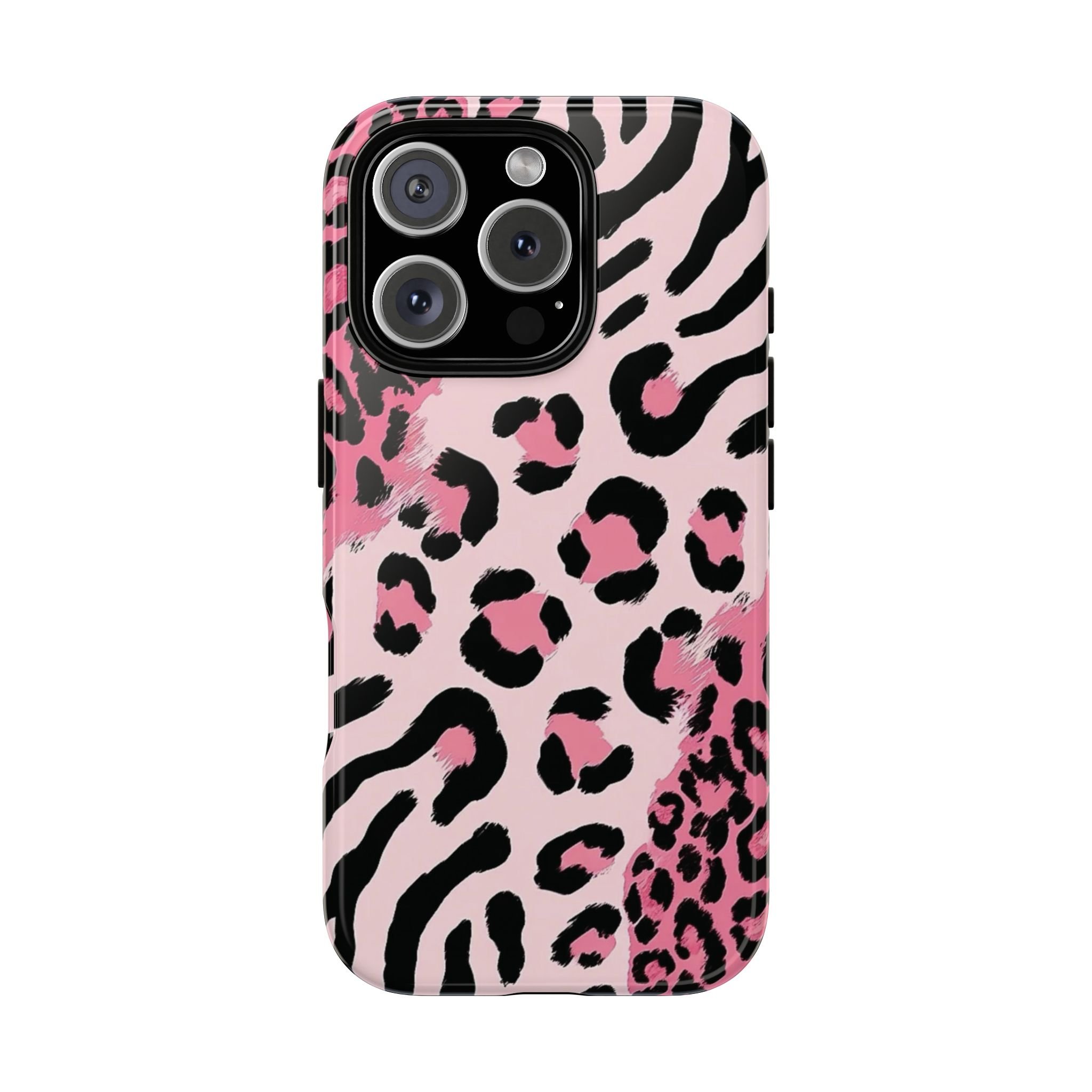 Pink Edgy Animal Print | Tough Phone Case