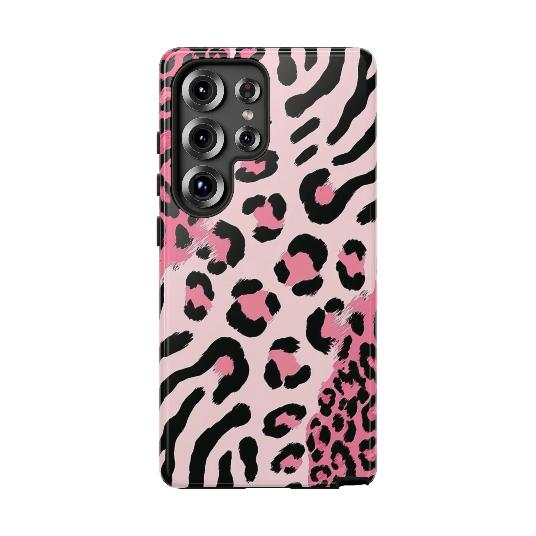 Pink Edgy Animal Print | Tough Phone Case