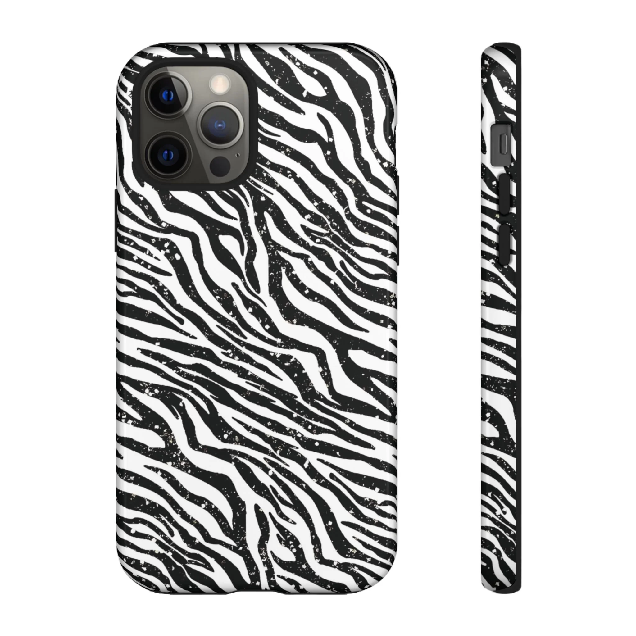 Shimmering Zebra Print | Tough Phone Case