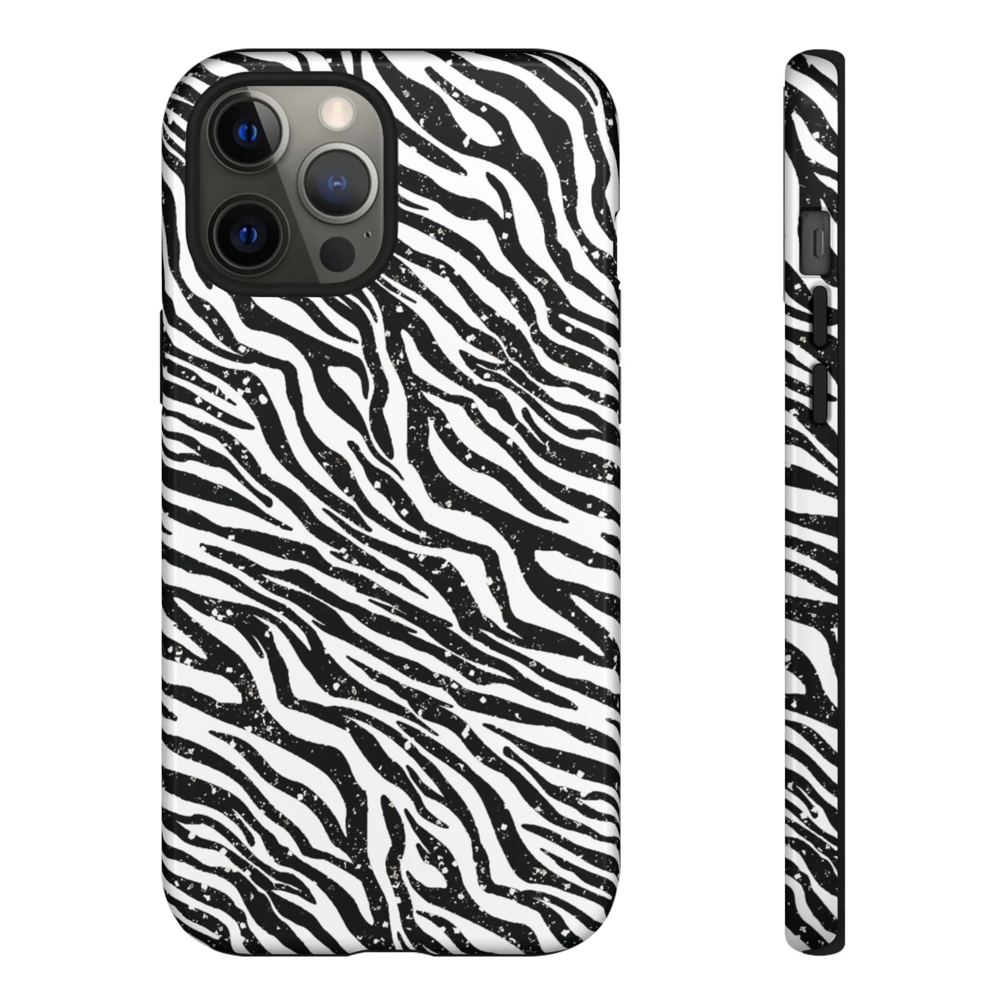 Shimmering Zebra Print | Tough Phone Case