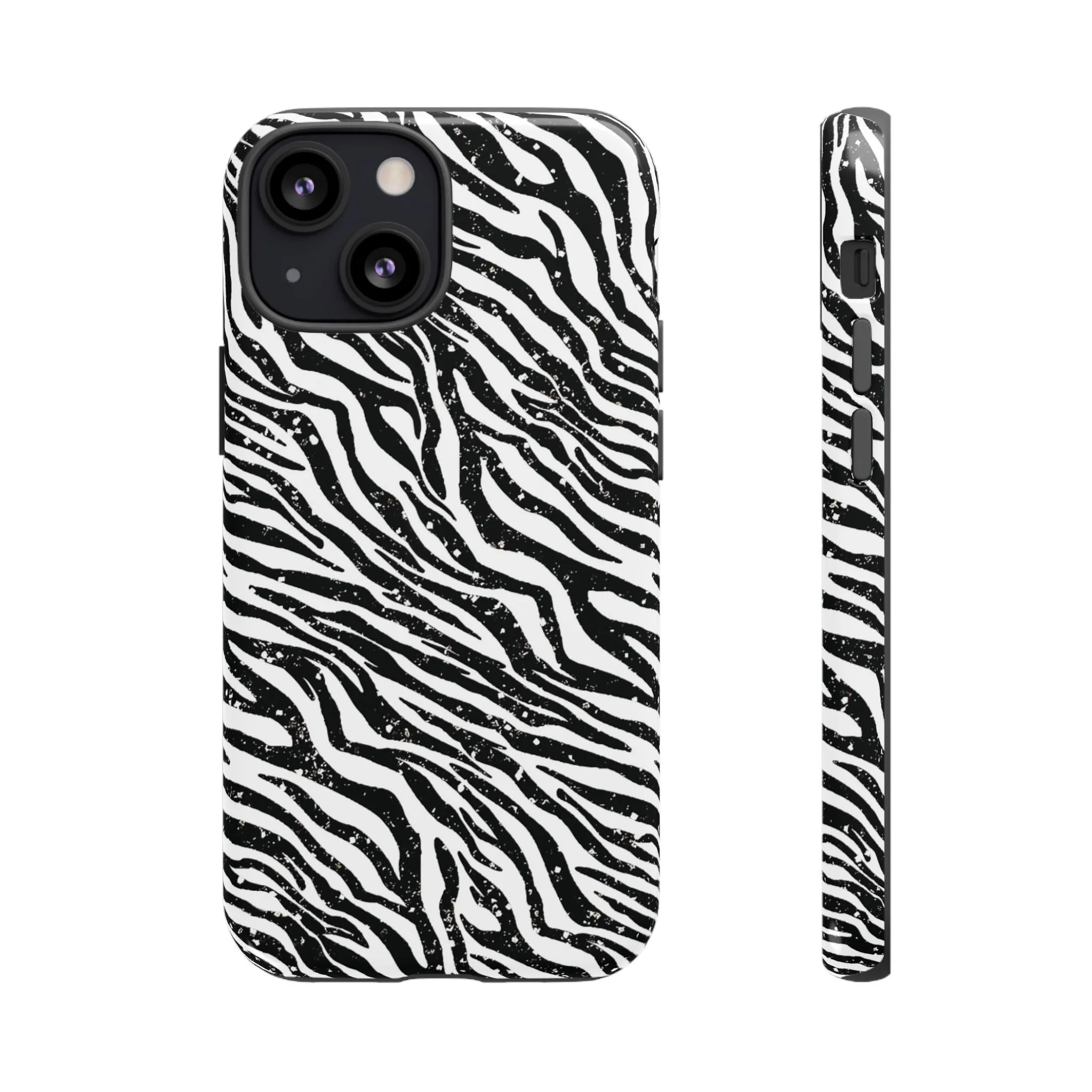 Shimmering Zebra Print | Tough Phone Case