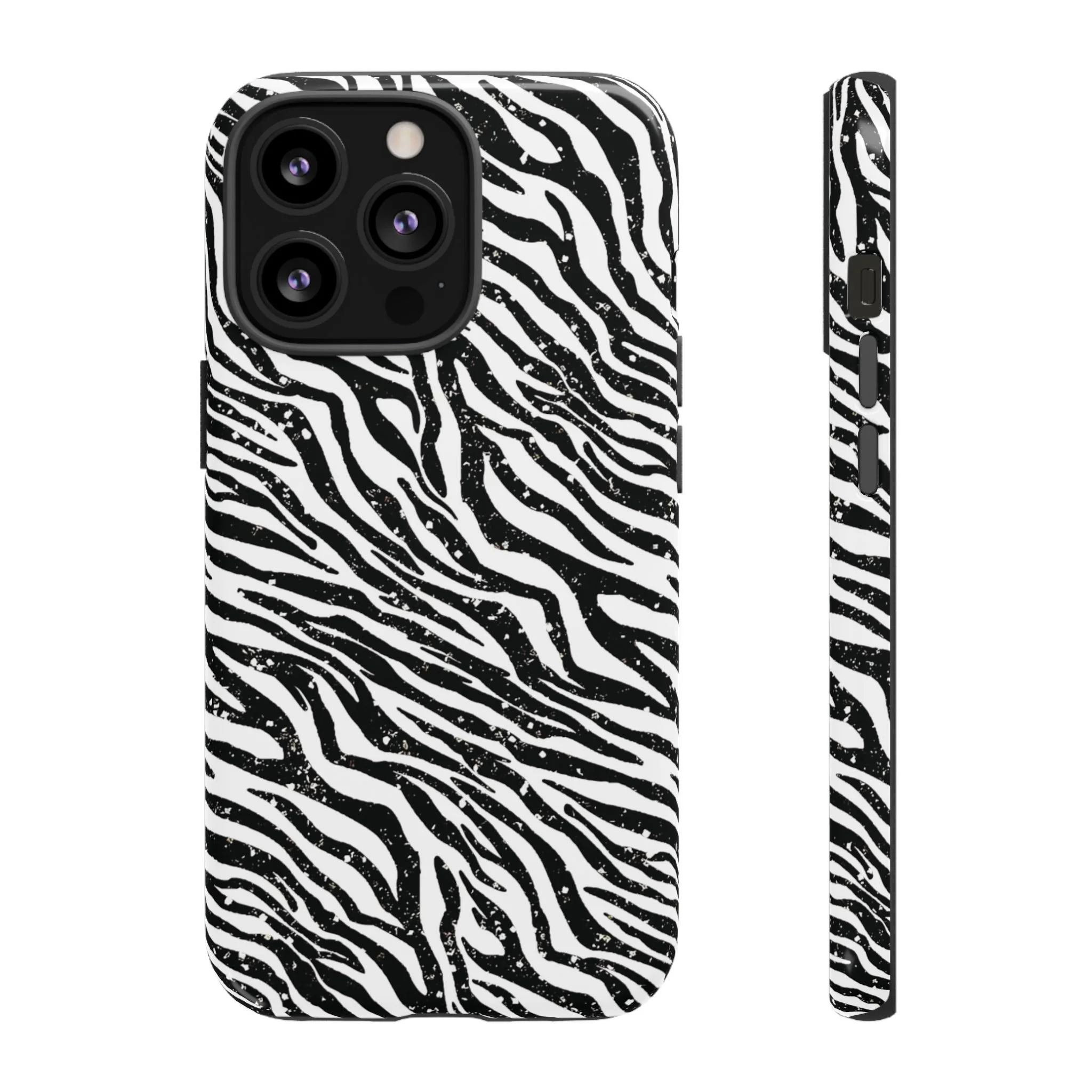 Shimmering Zebra Print | Tough Phone Case