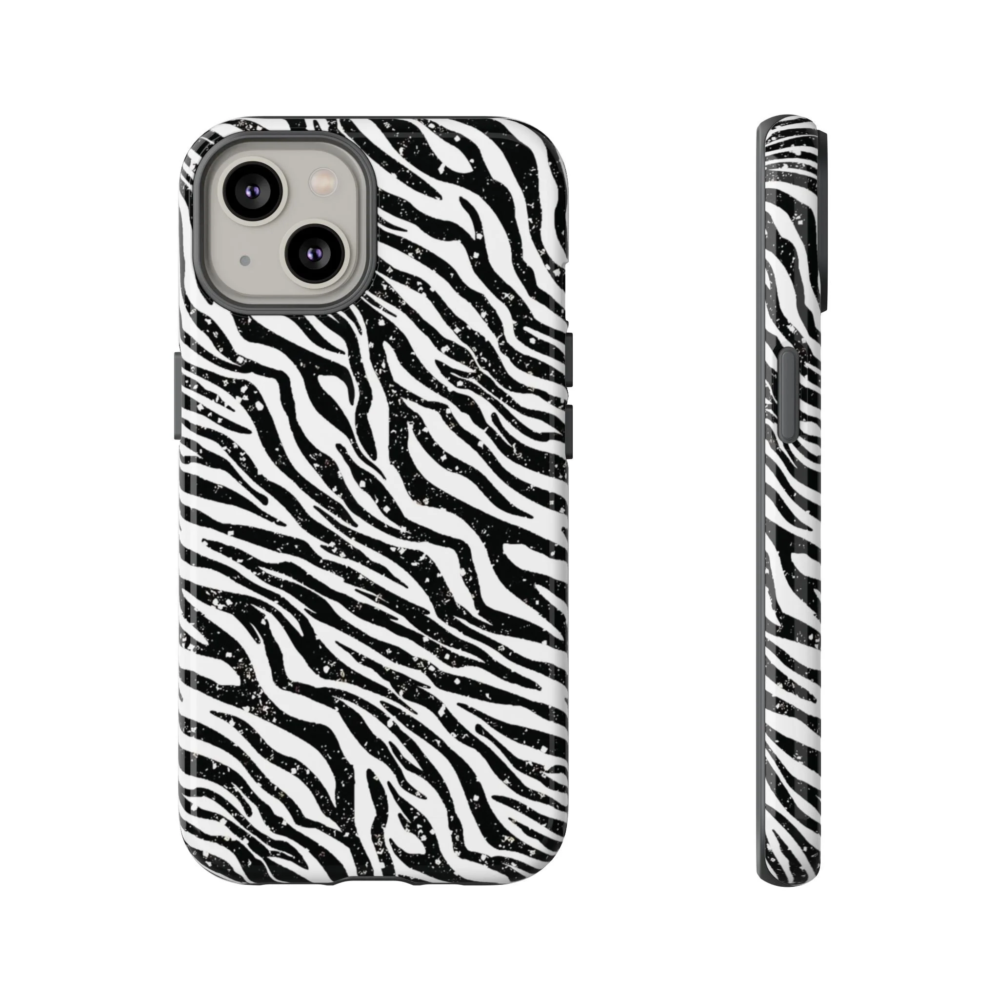 Shimmering Zebra Print | Tough Phone Case