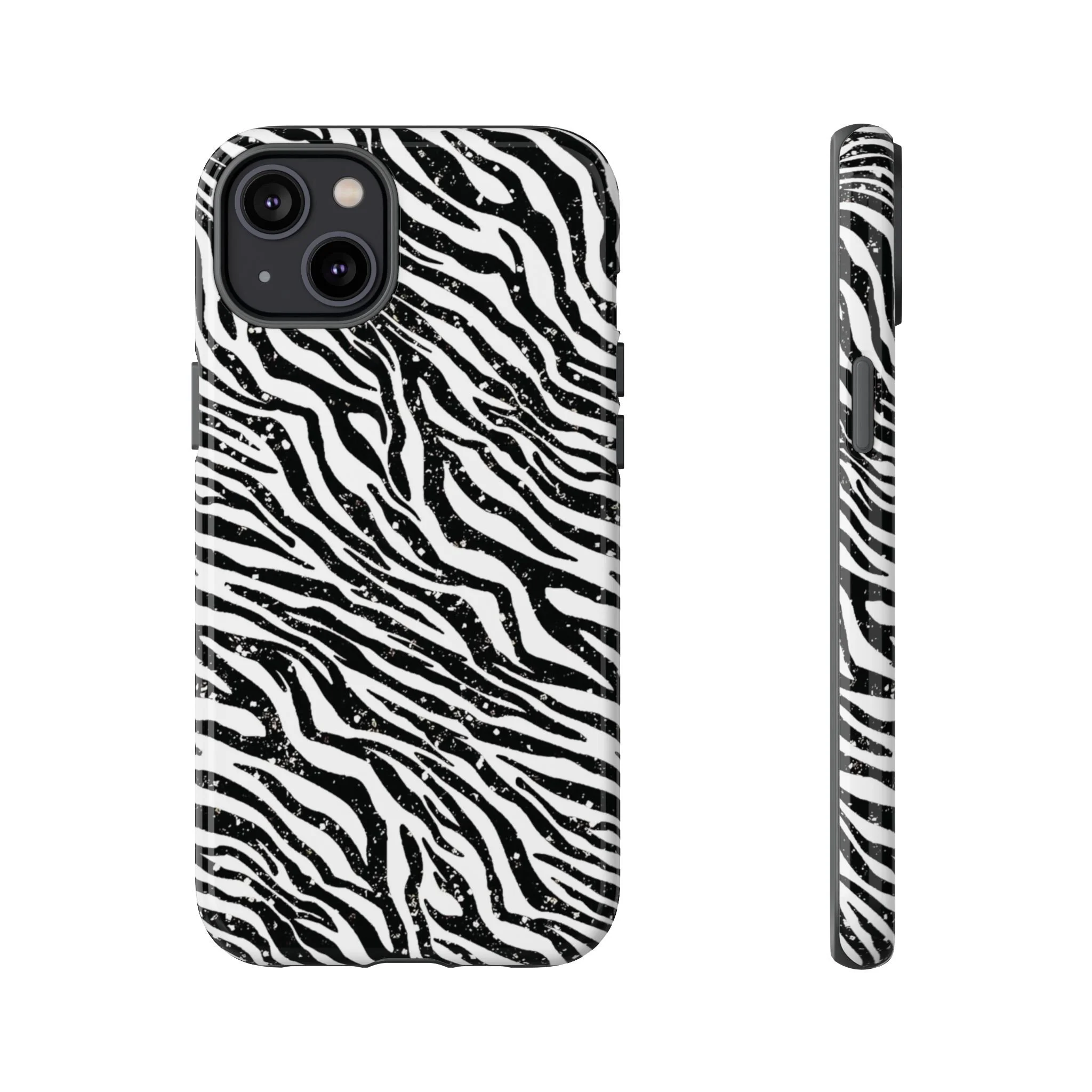Shimmering Zebra Print | Tough Phone Case