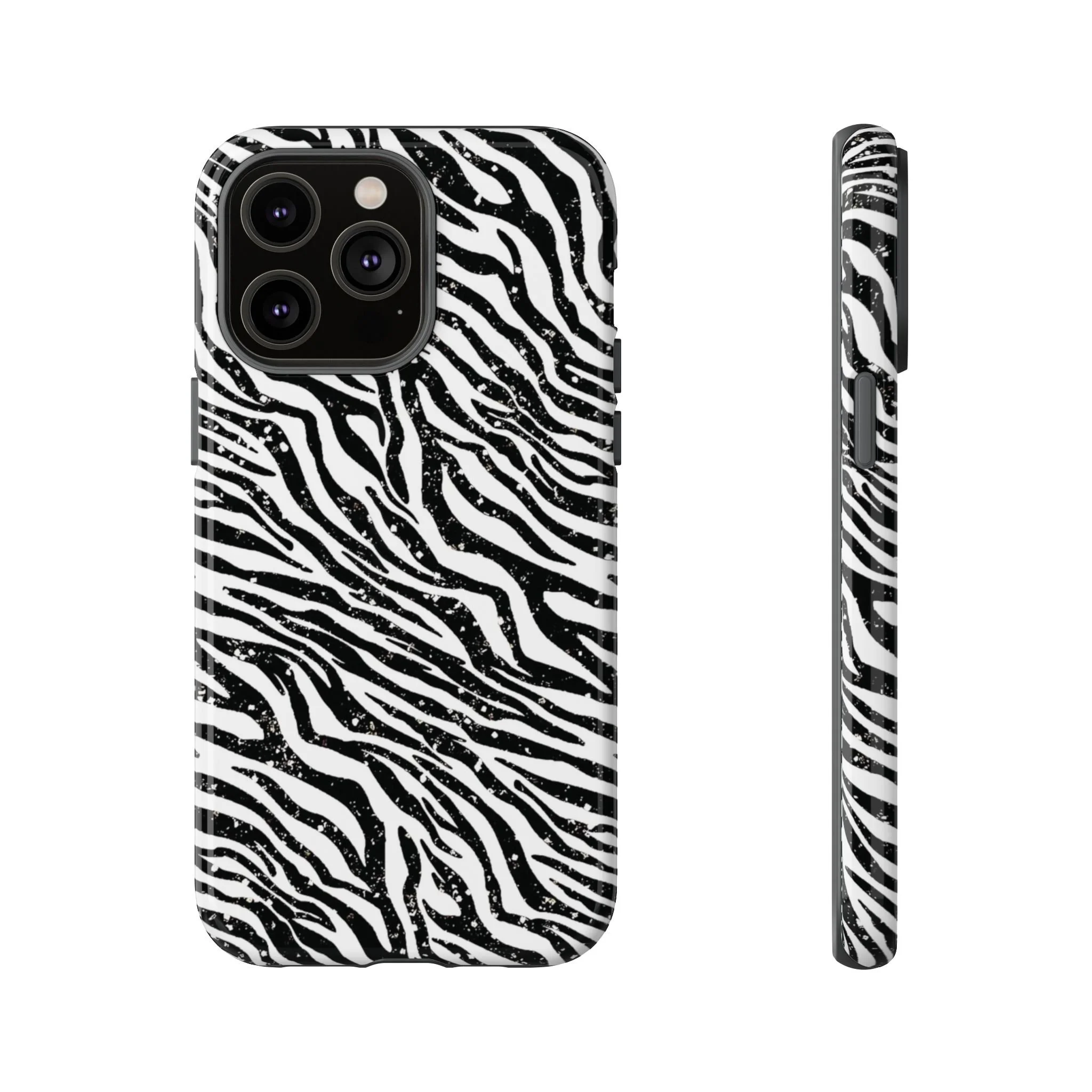 Shimmering Zebra Print | Tough Phone Case