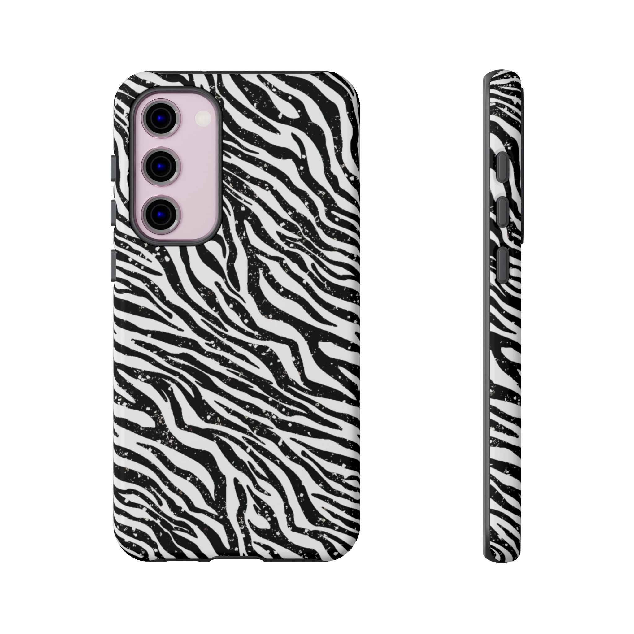 Shimmering Zebra Print | Tough Phone Case