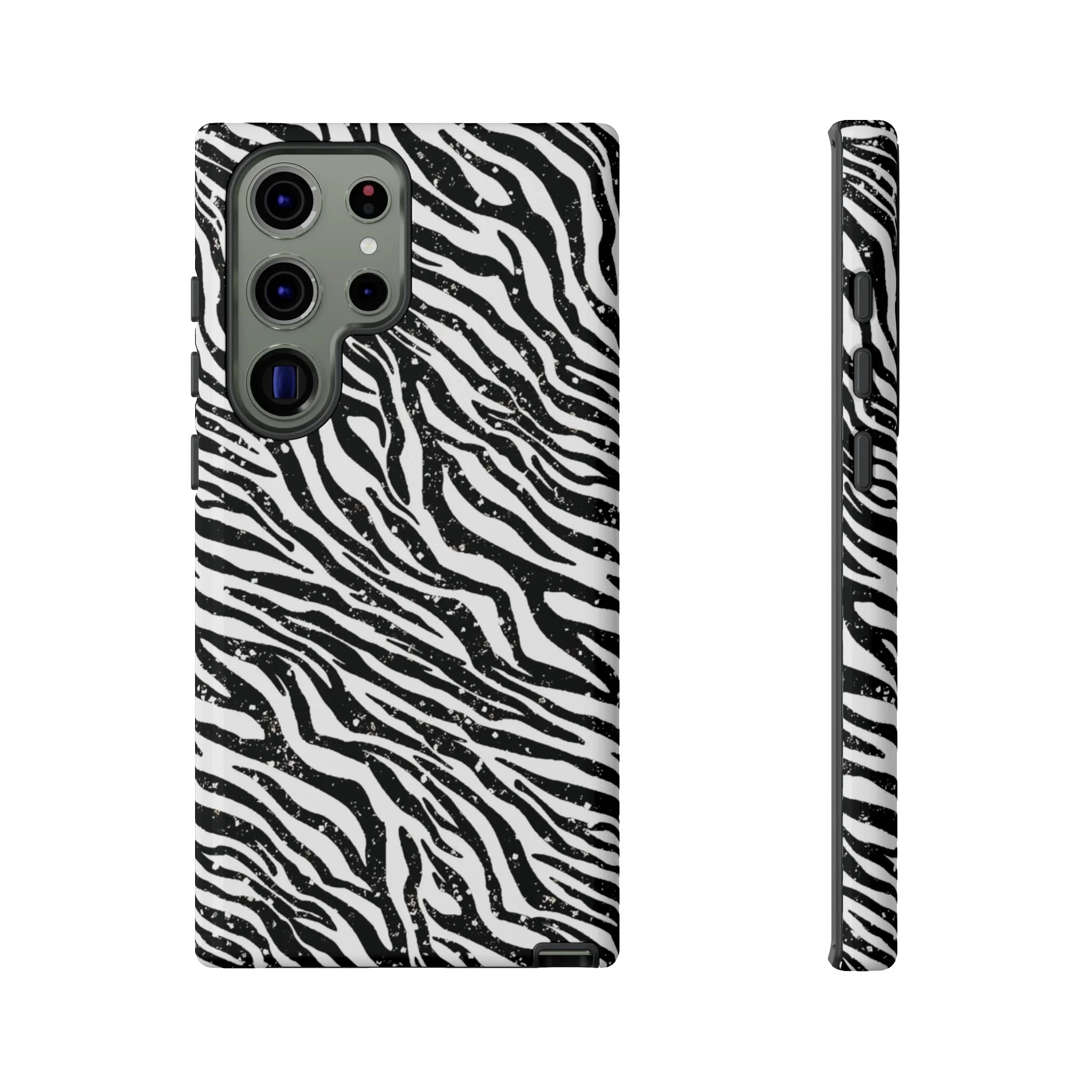Shimmering Zebra Print | Tough Phone Case