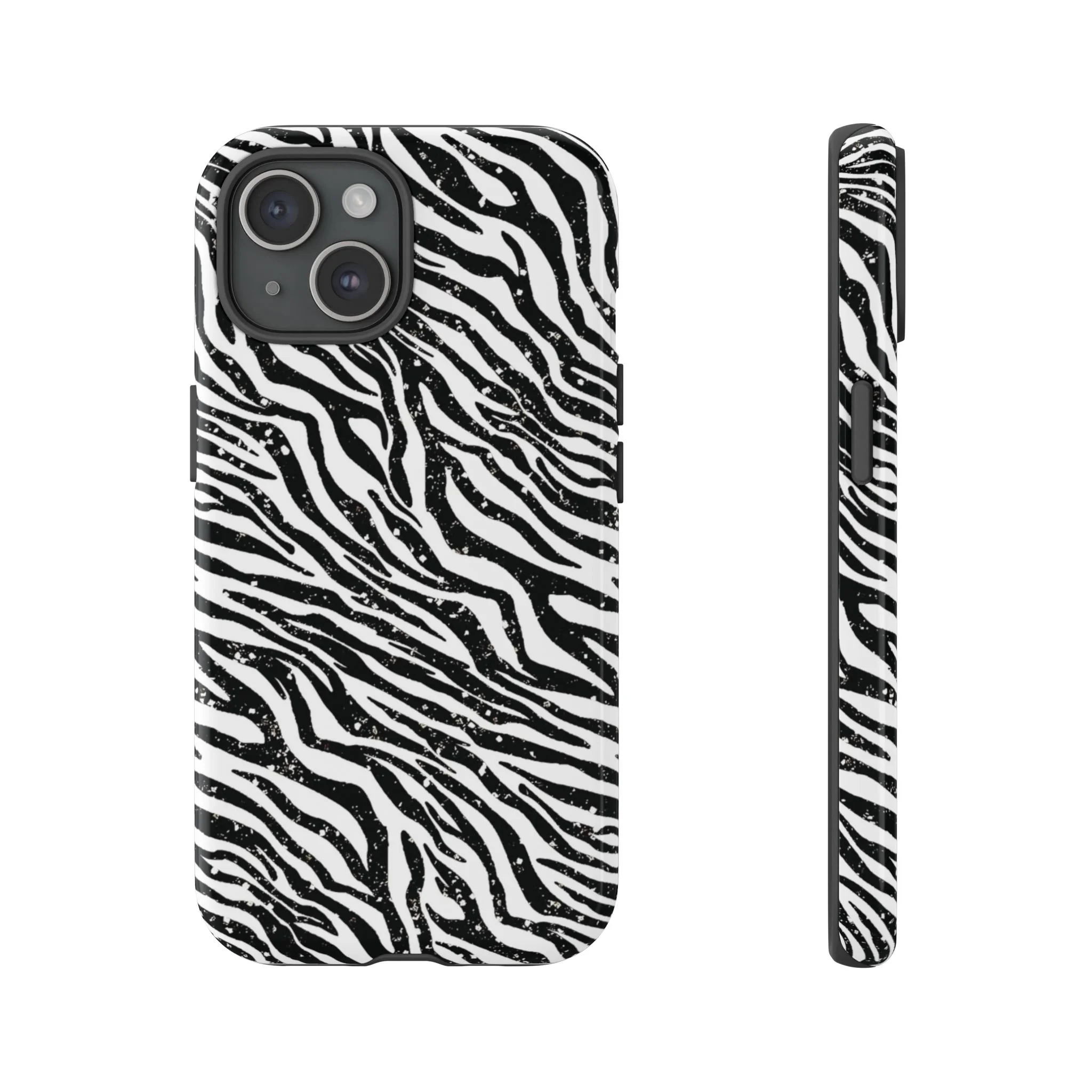 Shimmering Zebra Print | Tough Phone Case