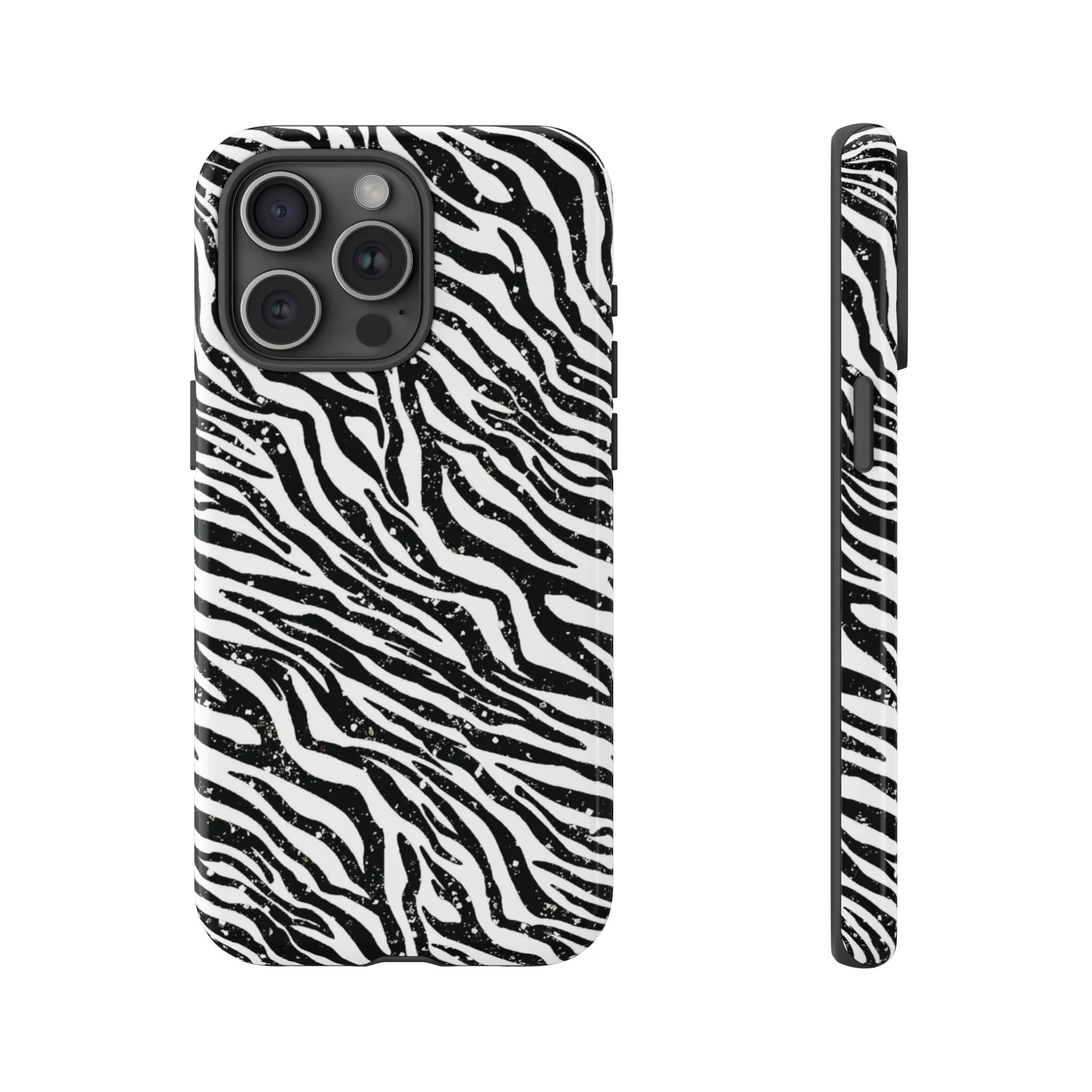 Shimmering Zebra Print | Tough Phone Case