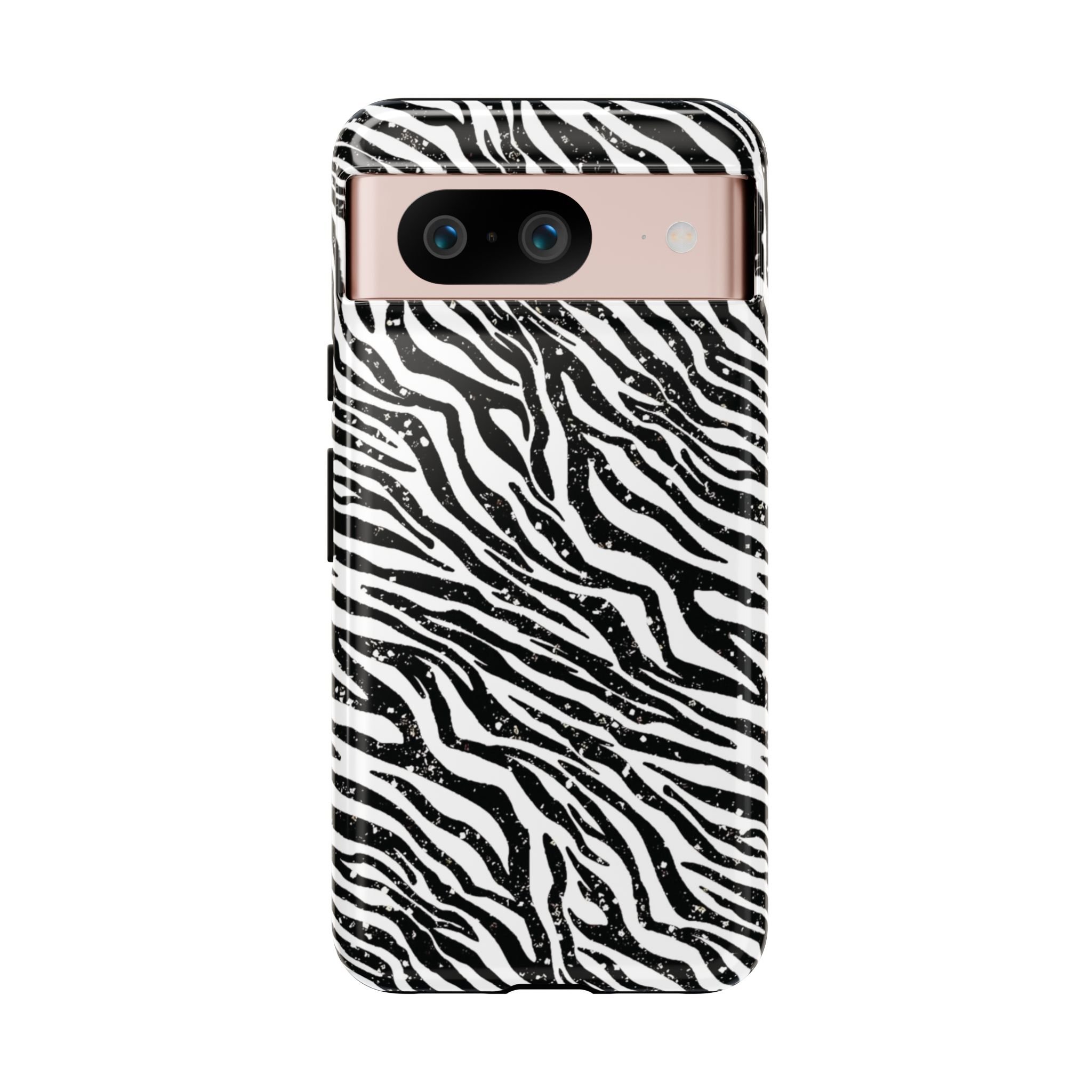 Shimmering Zebra Print | Tough Phone Case