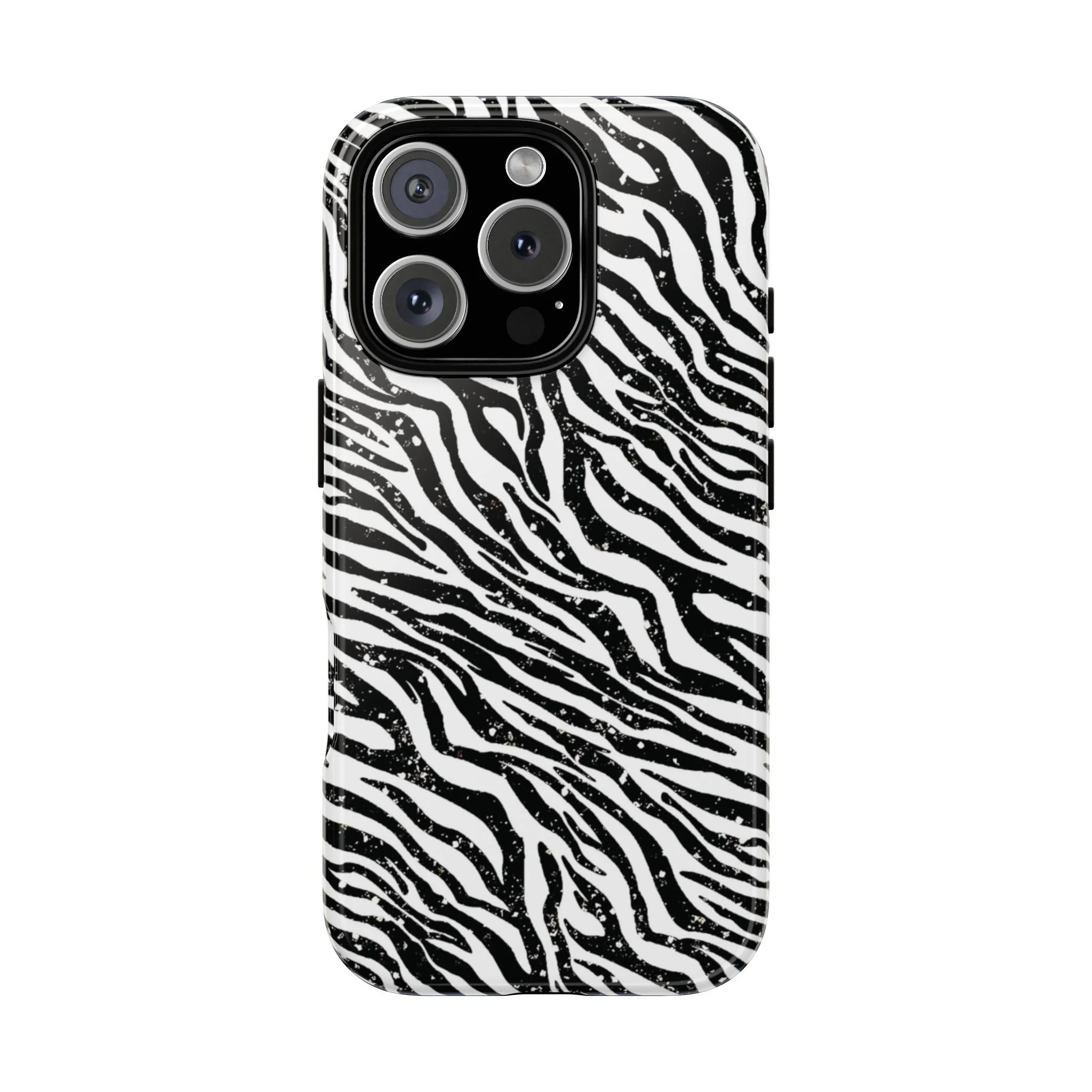 Shimmering Zebra Print | Tough Phone Case
