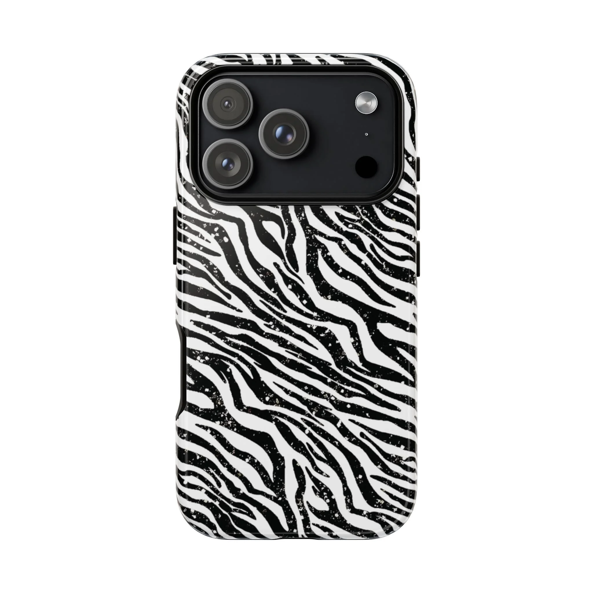 Shimmering Zebra Print | Tough Phone Case