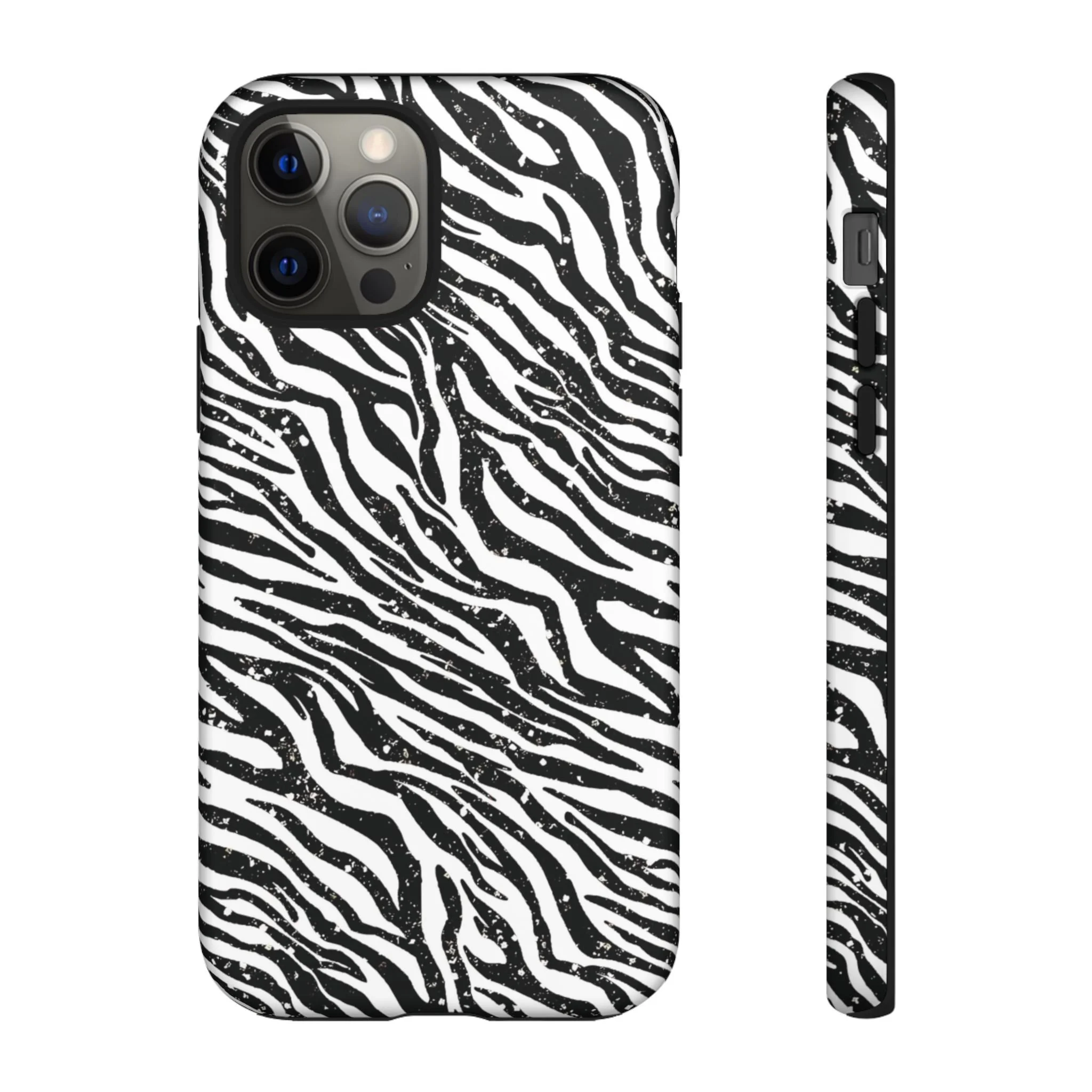 Shimmering Zebra Print | Tough Phone Case