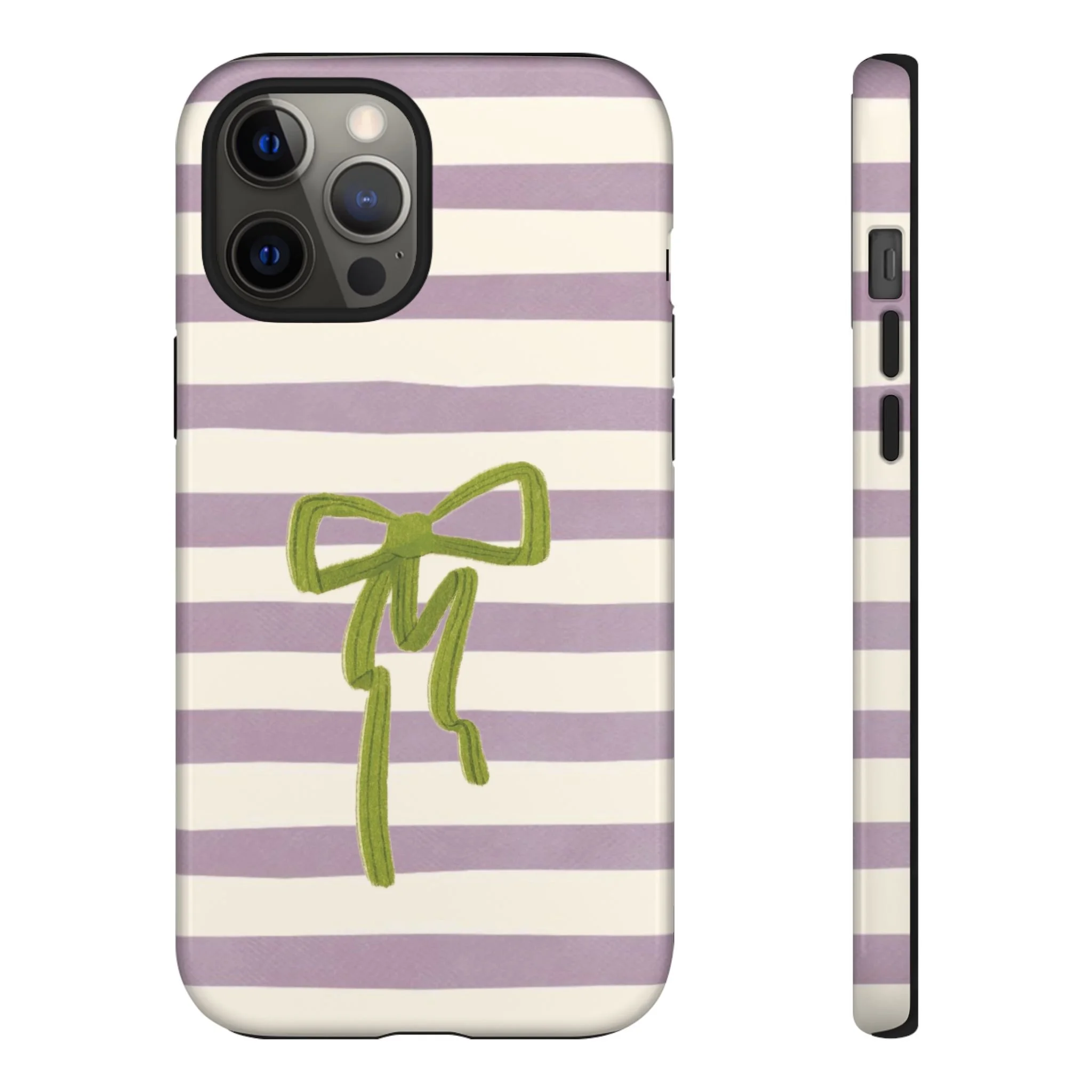 Violet Stripes | Tough Phone Case
