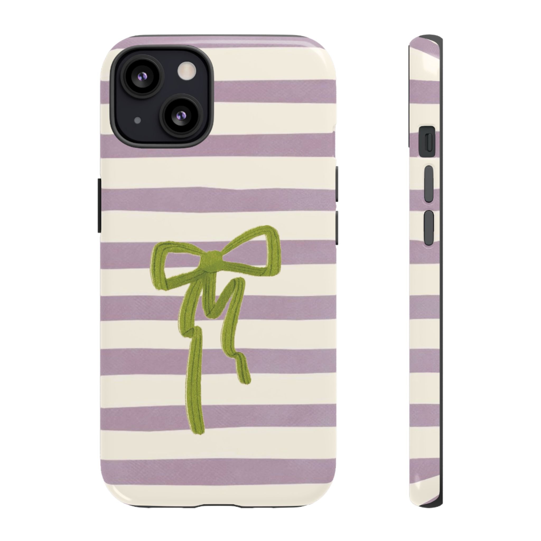 Violet Stripes | Tough Phone Case