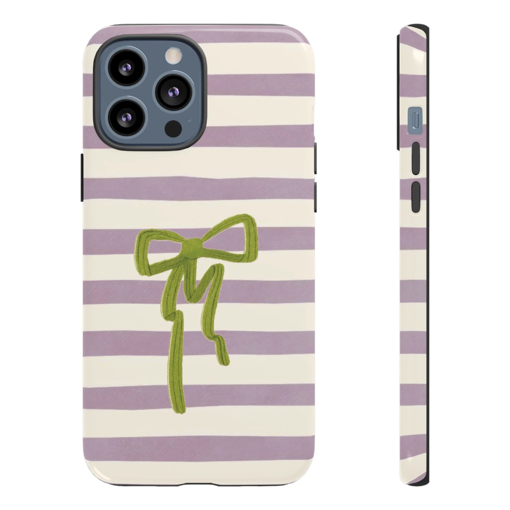 Violet Stripes | Tough Phone Case