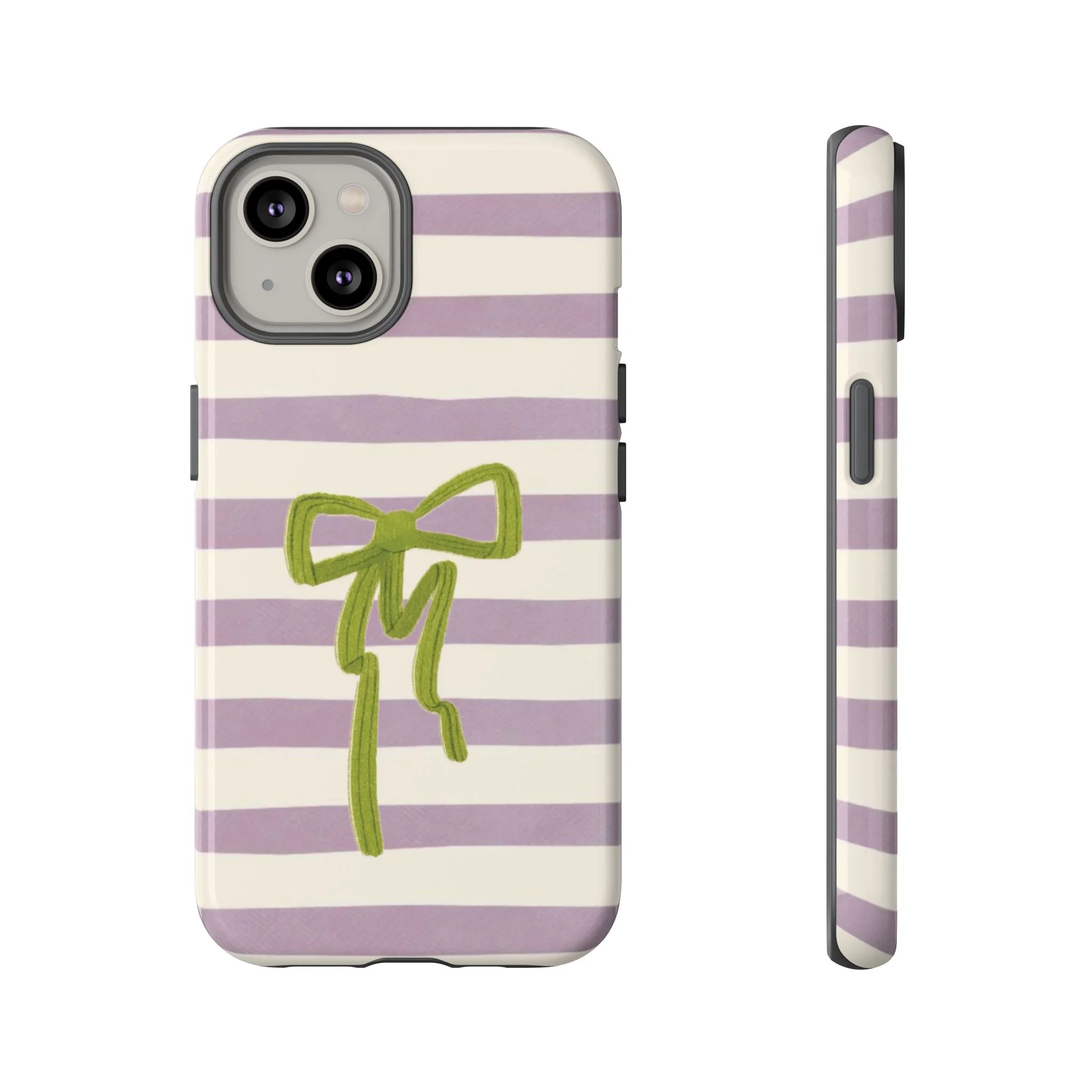 Violet Stripes | Tough Phone Case