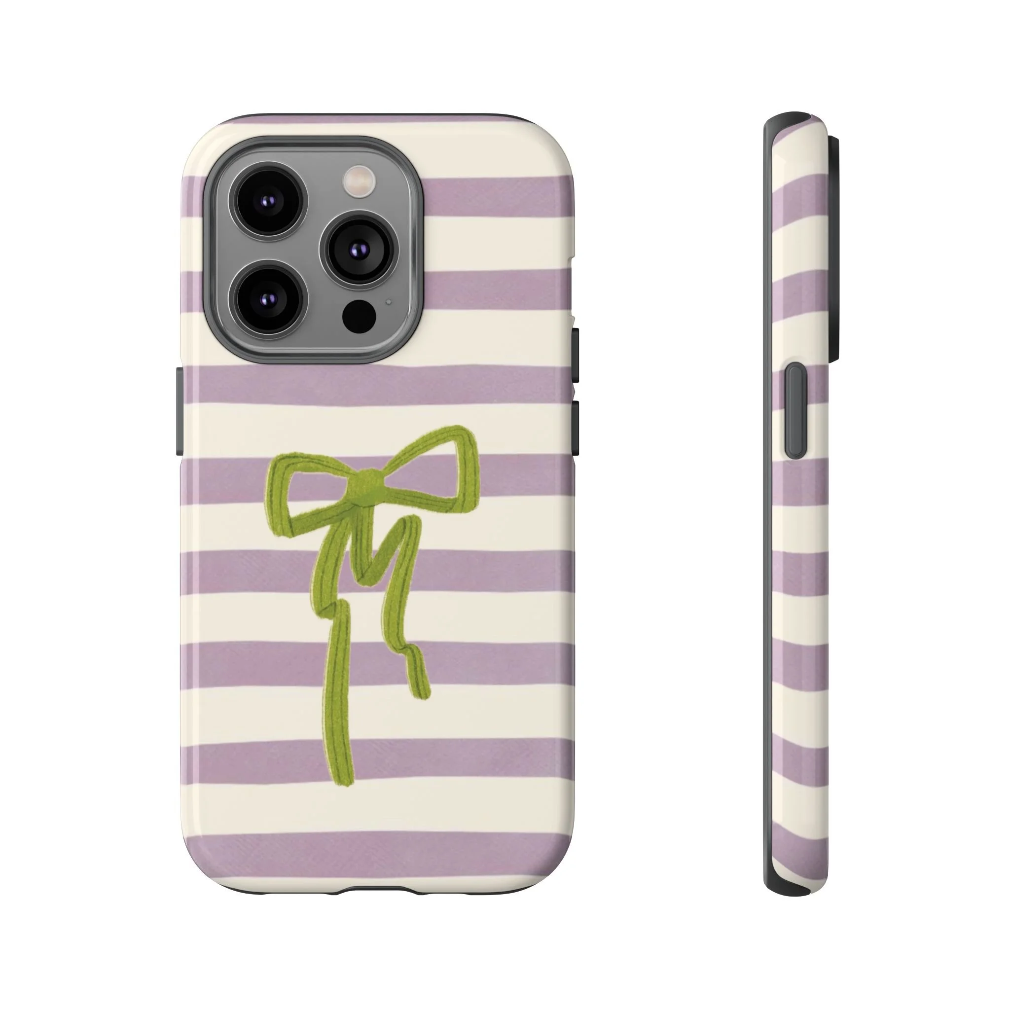 Violet Stripes | Tough Phone Case