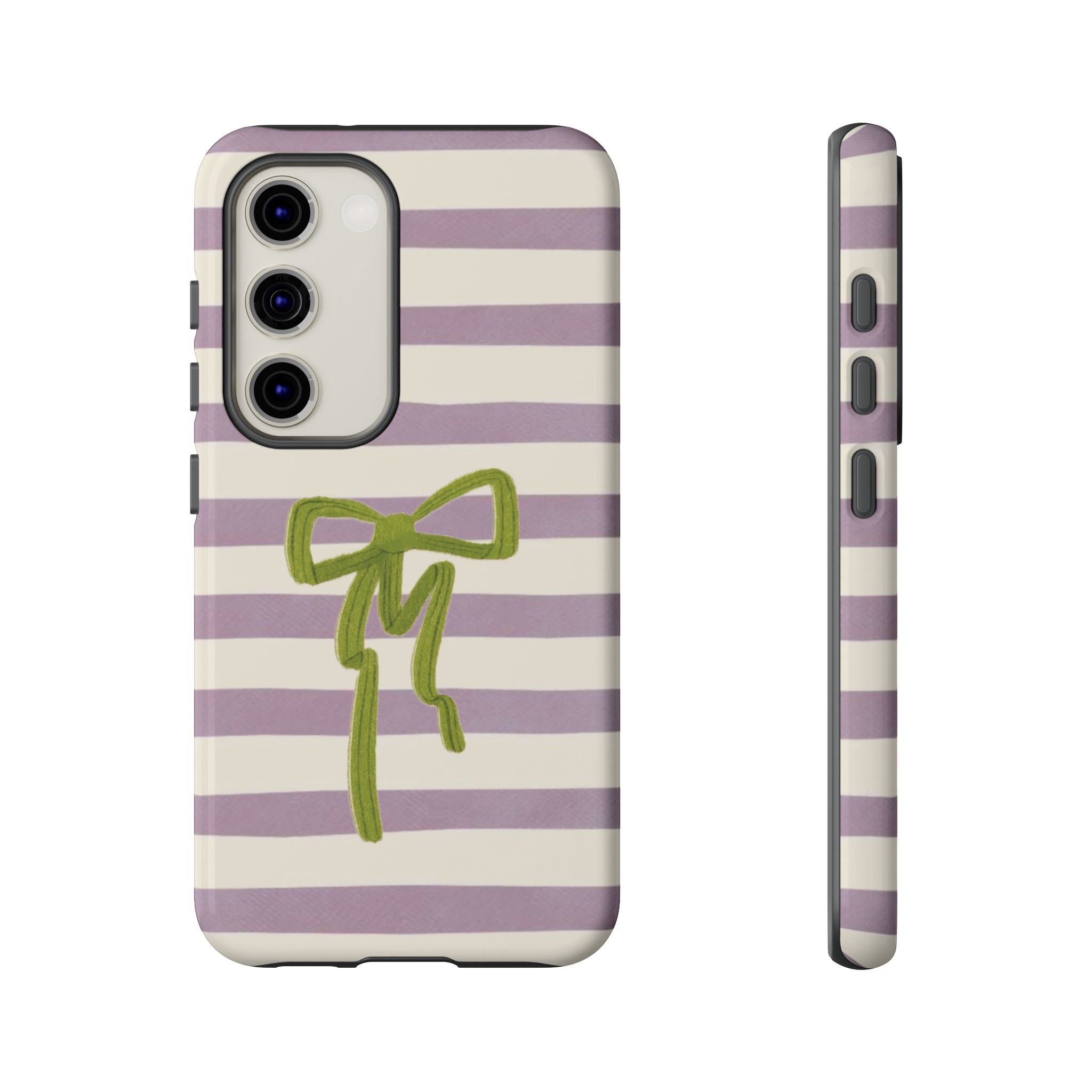 Violet Stripes | Tough Phone Case
