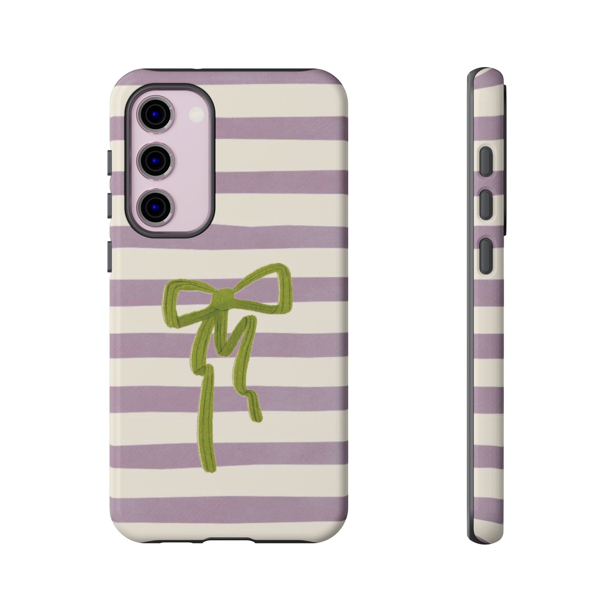 Violet Stripes | Tough Phone Case