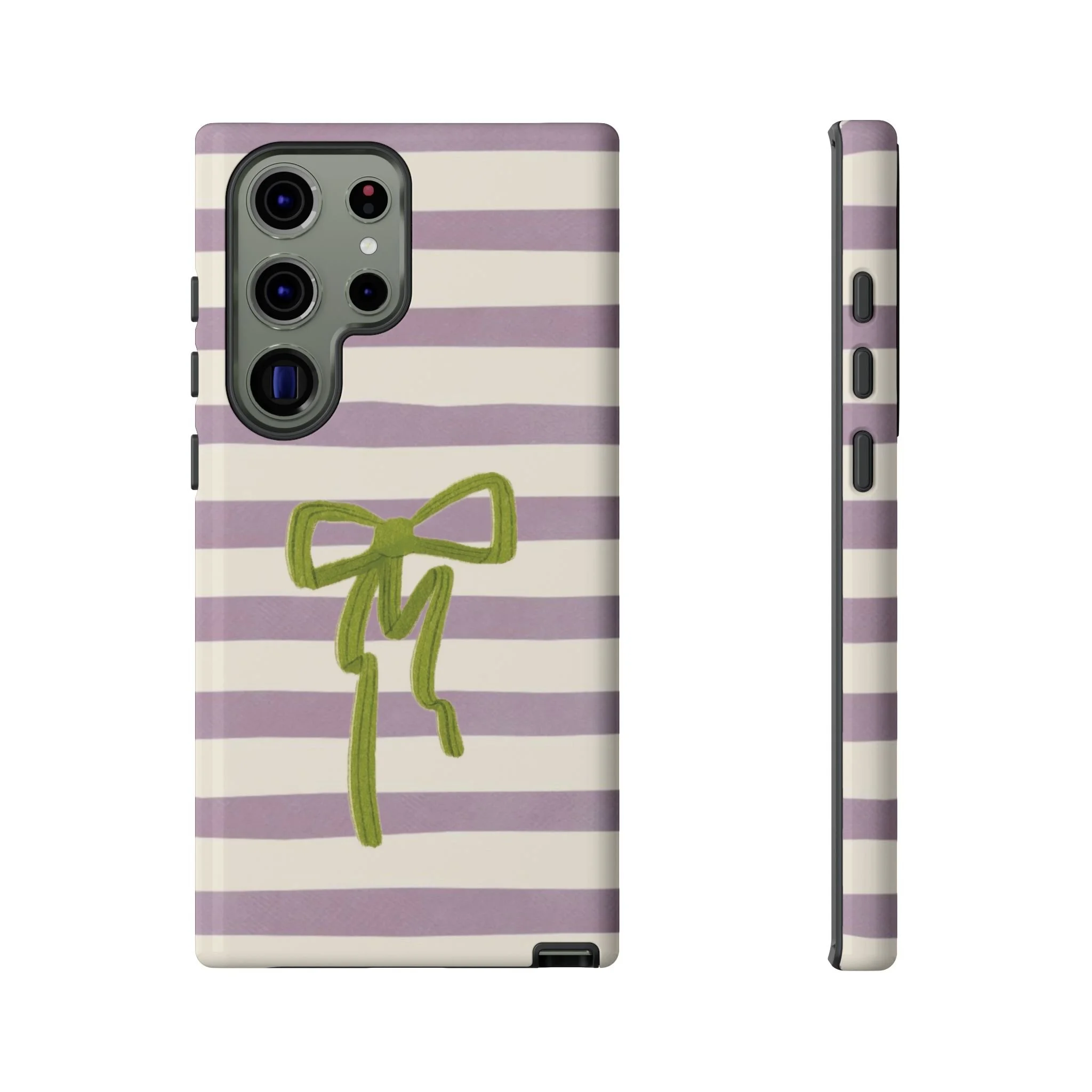 Violet Stripes | Tough Phone Case