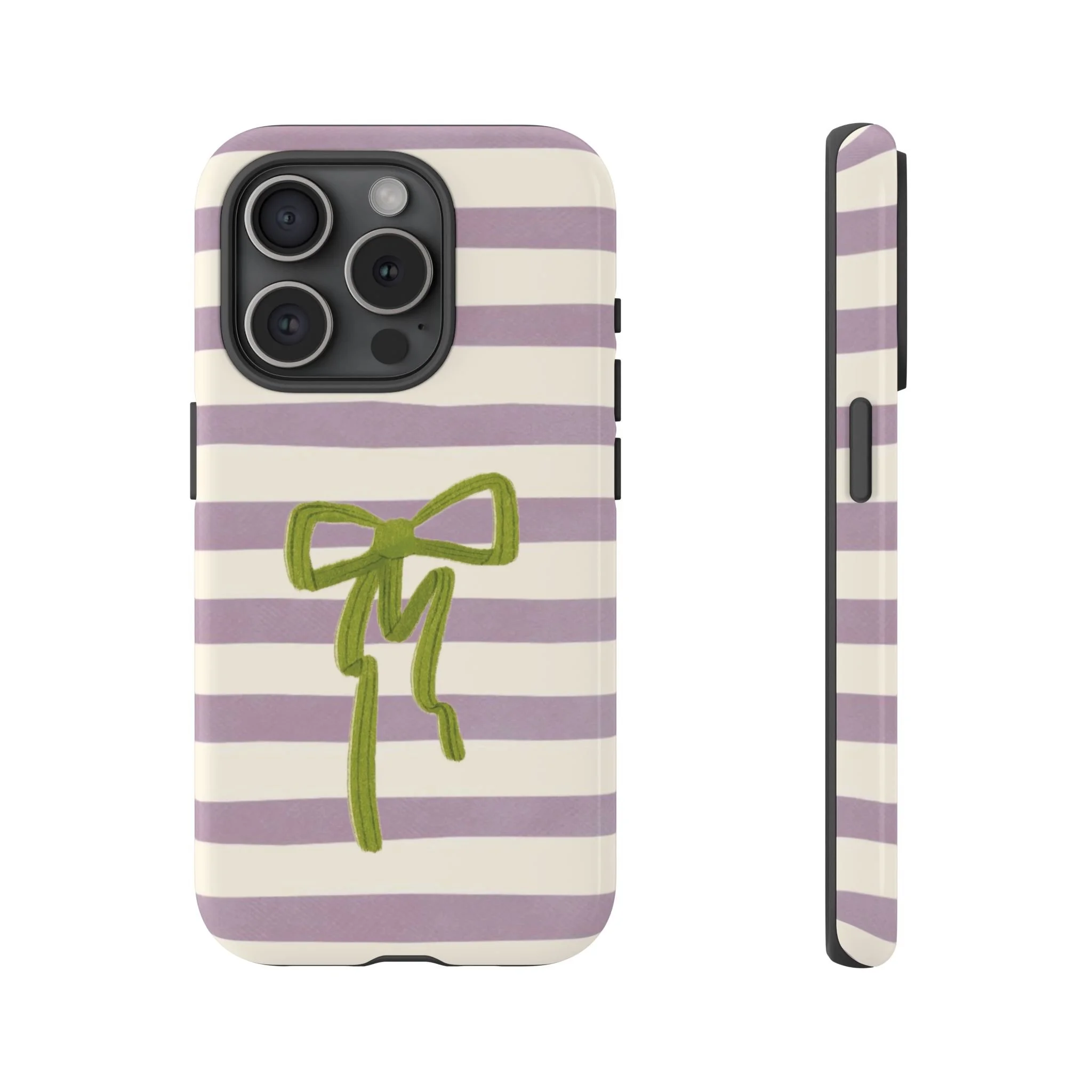 Violet Stripes | Tough Phone Case