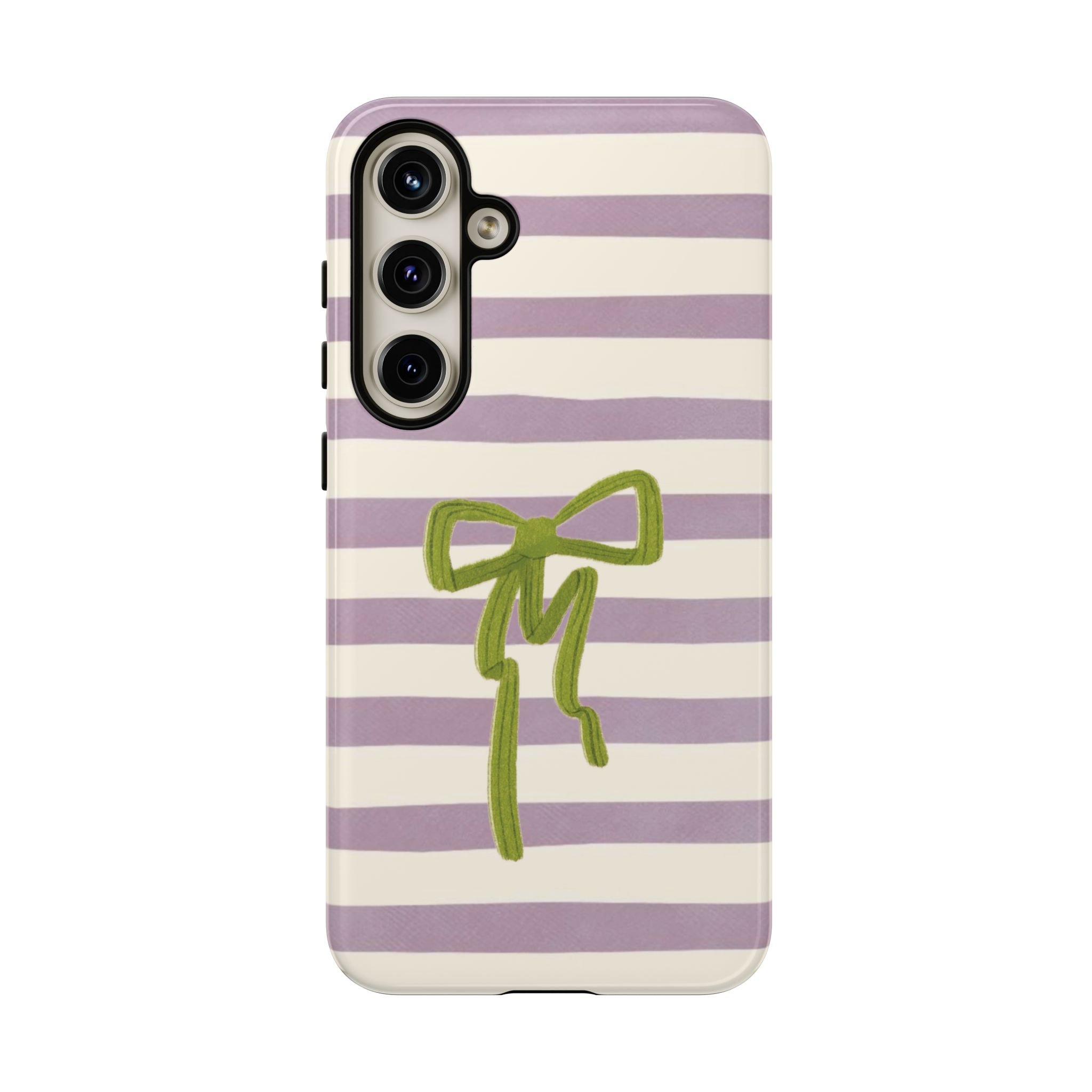 Violet Stripes | Tough Phone Case