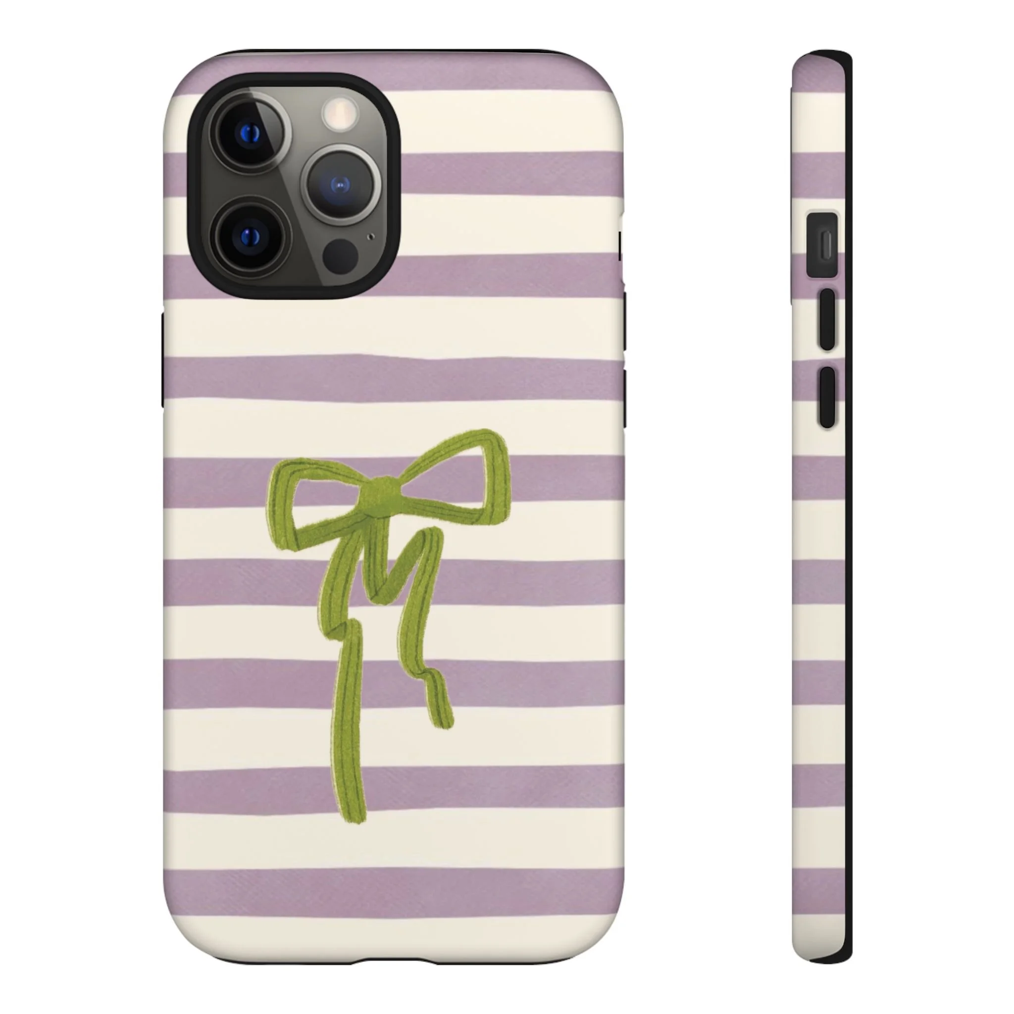 Violet Stripes | Tough Phone Case