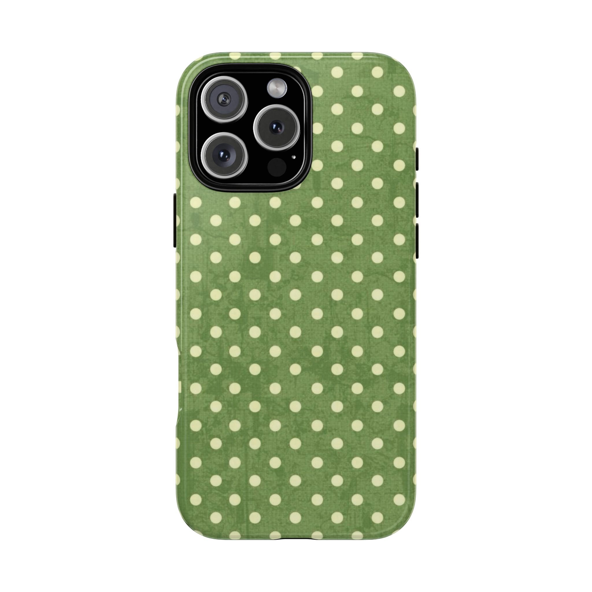 Polka Meadow | Tough Phone Case