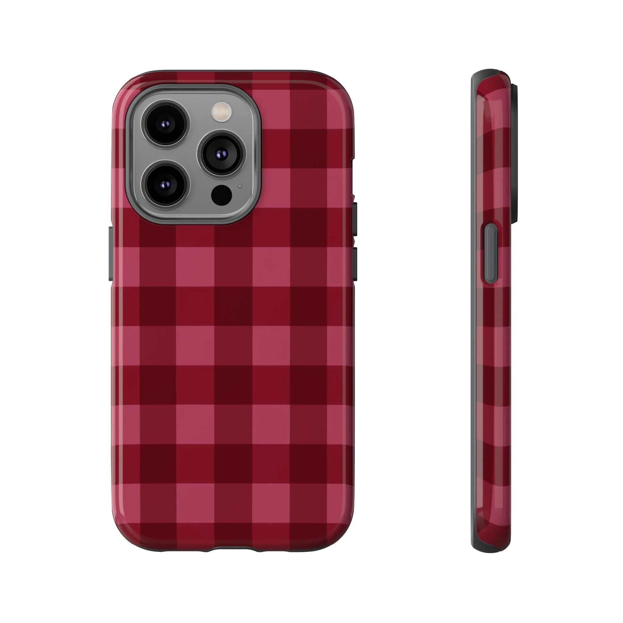 Ruby Gingham | Tough Phone Case