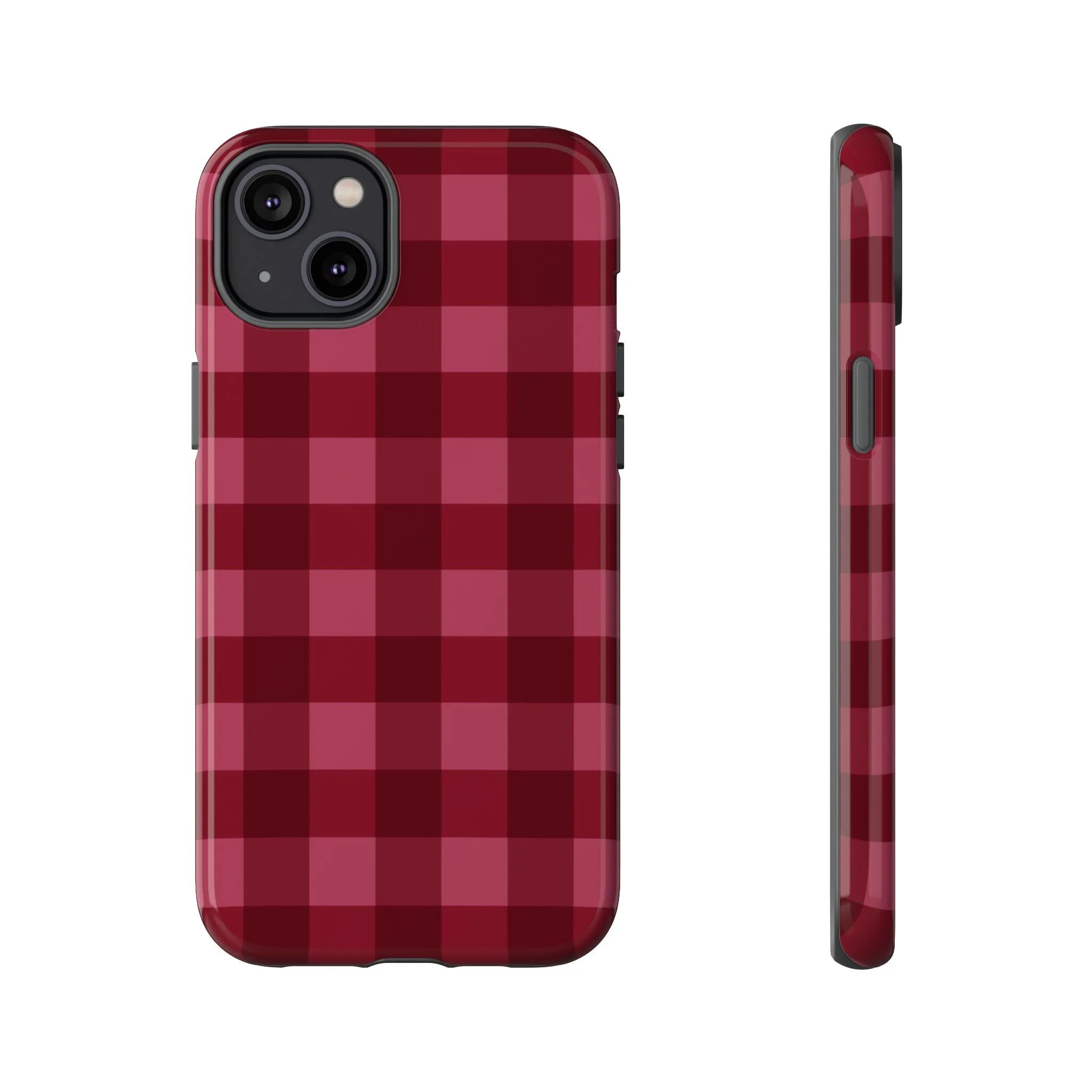 Ruby Gingham | Tough Phone Case