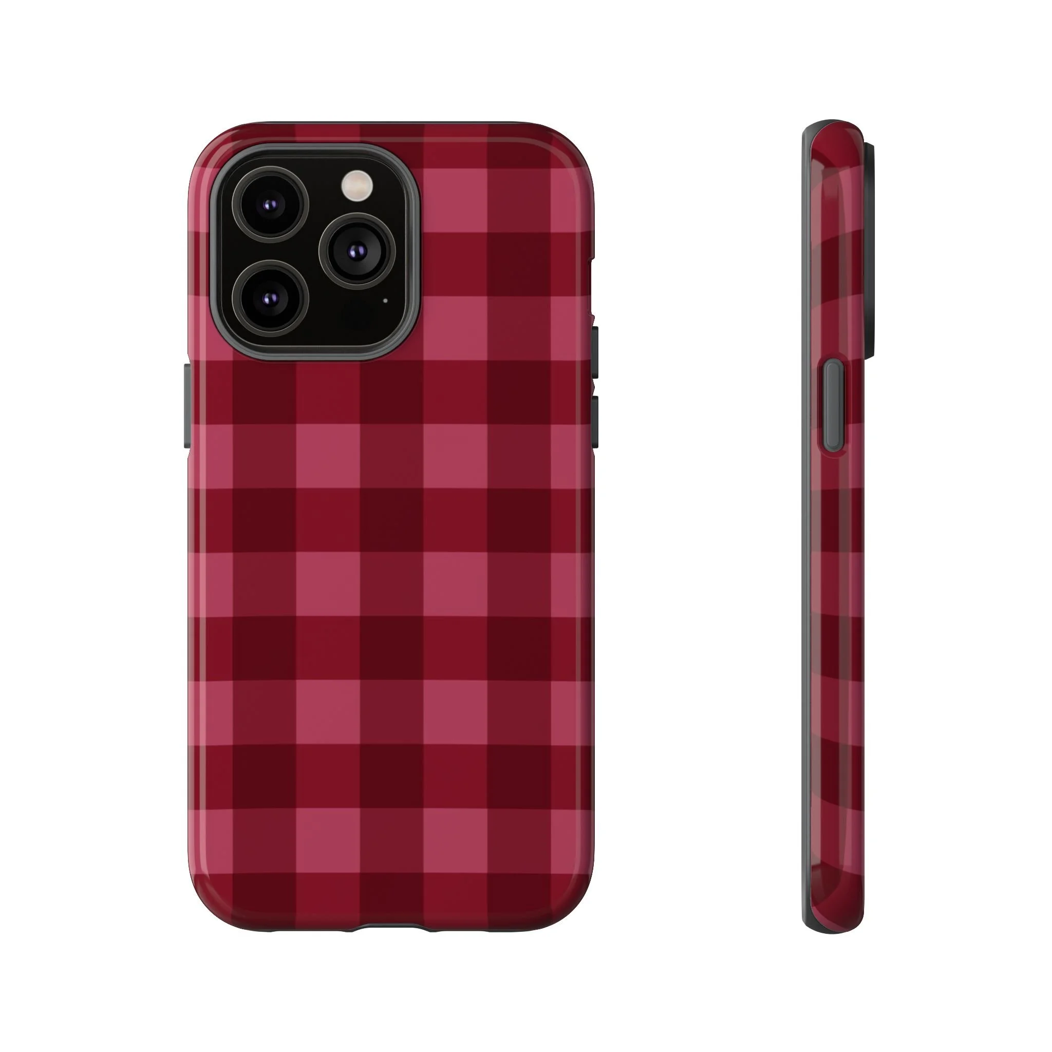 Ruby Gingham | Tough Phone Case