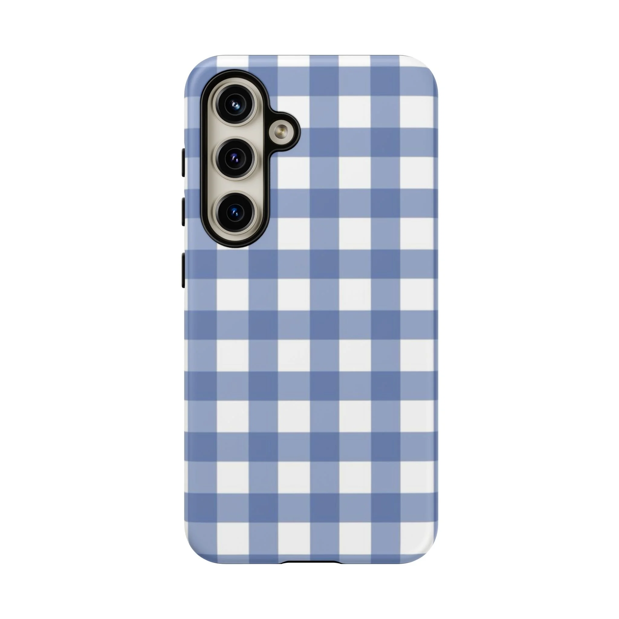 Powder Blue Gingham | Tough Phone Case