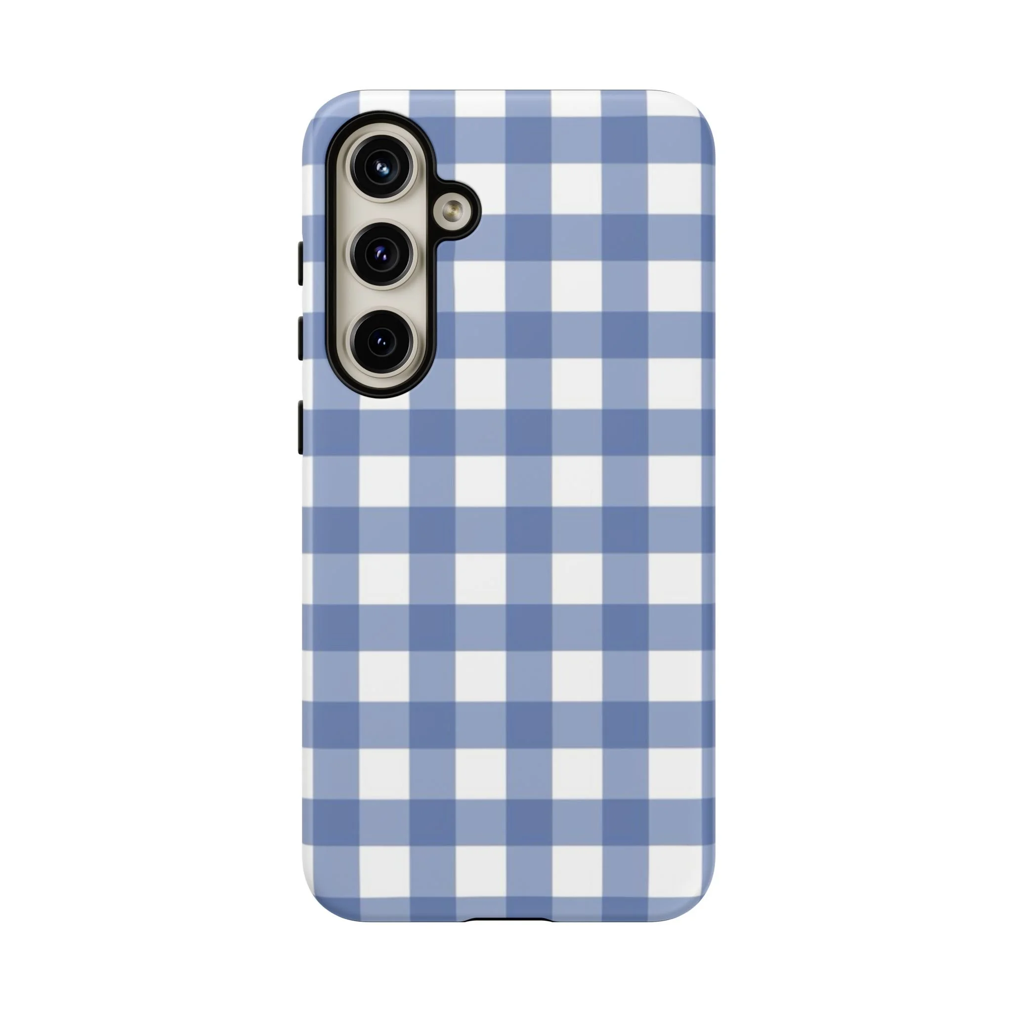 Powder Blue Gingham | Tough Phone Case