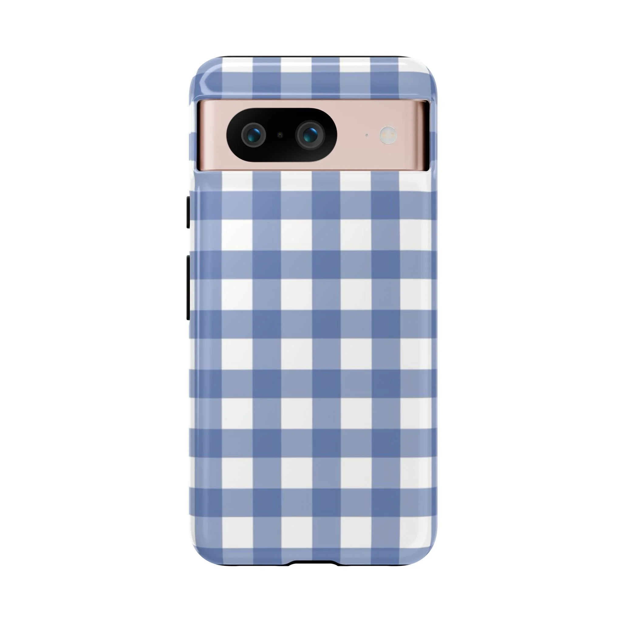 Powder Blue Gingham | Tough Phone Case