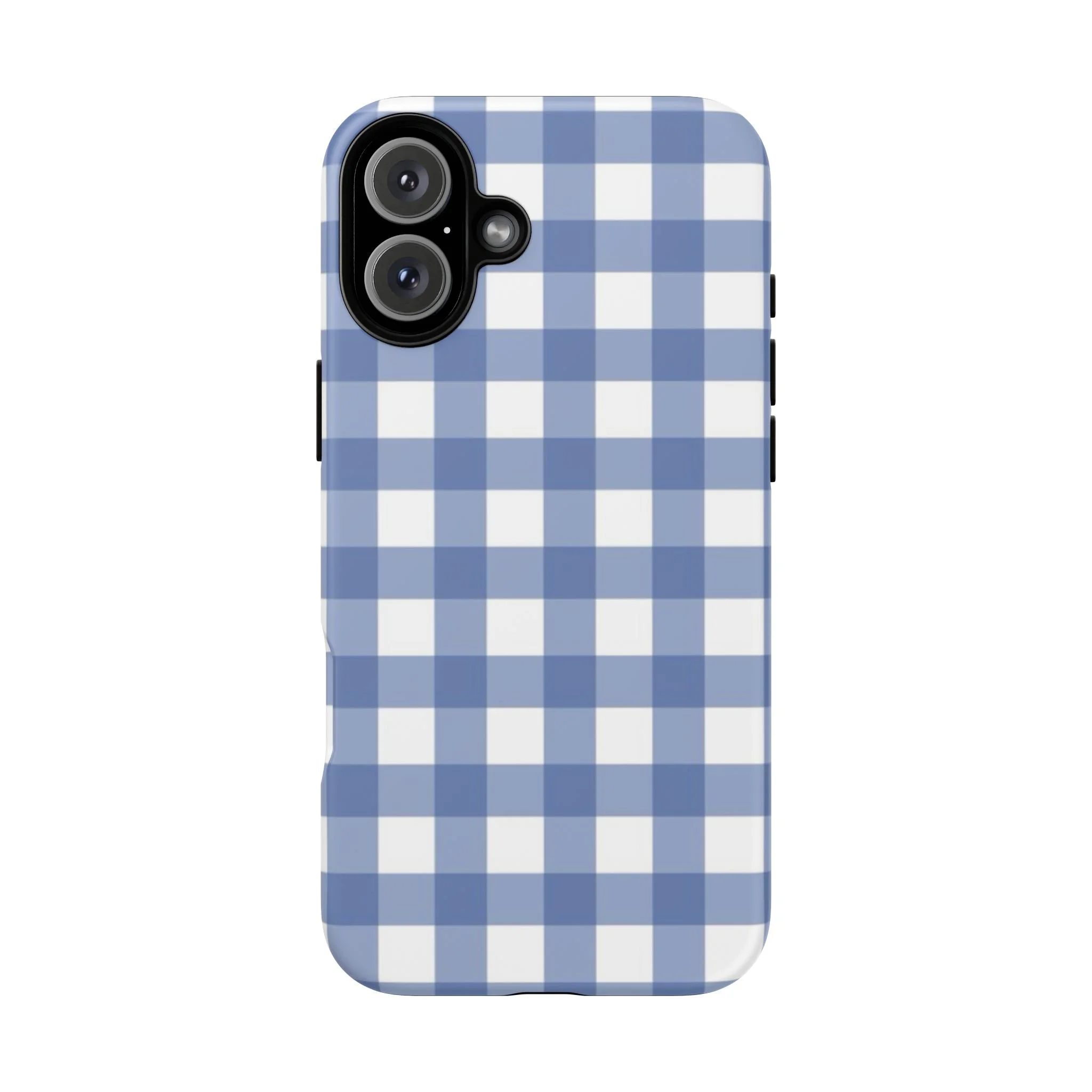 Powder Blue Gingham | Tough Phone Case