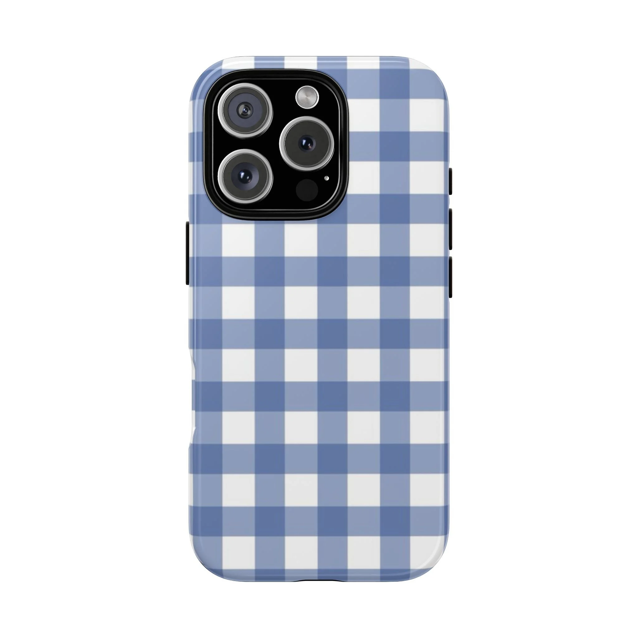 Powder Blue Gingham | Tough Phone Case