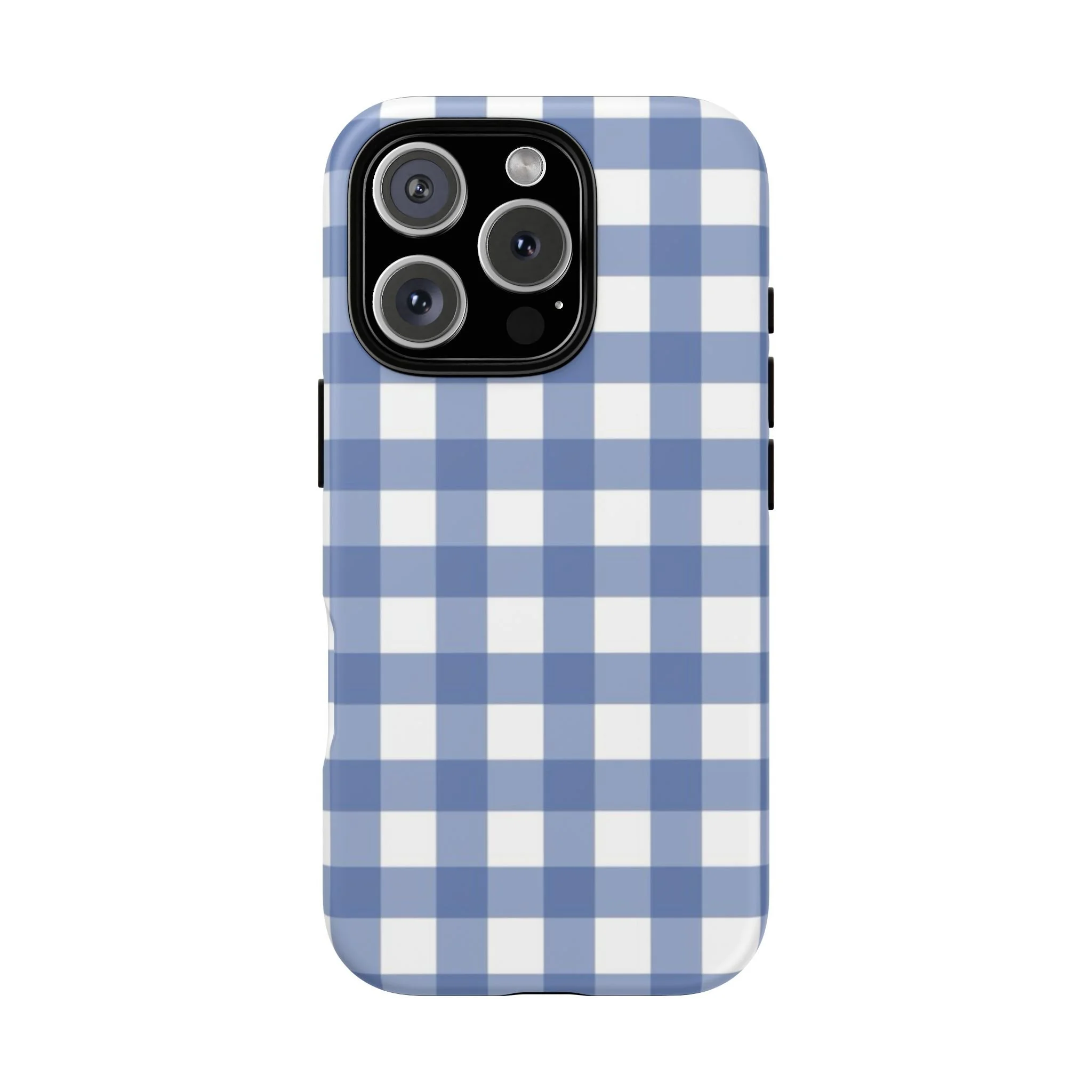 Powder Blue Gingham | Tough Phone Case