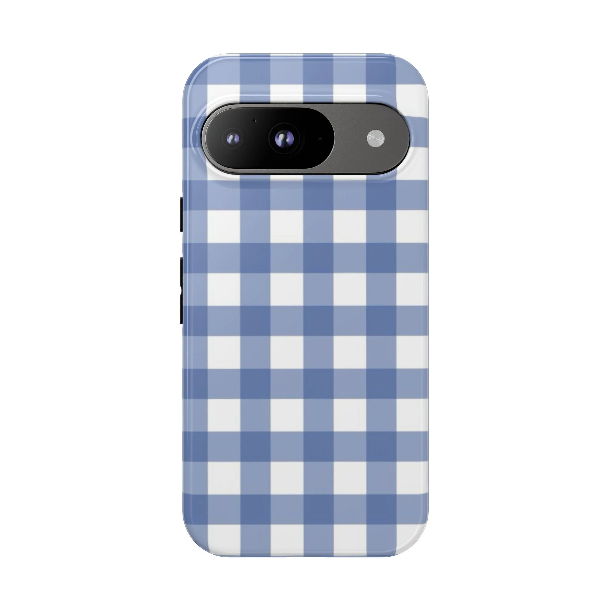 Powder Blue Gingham | Tough Phone Case