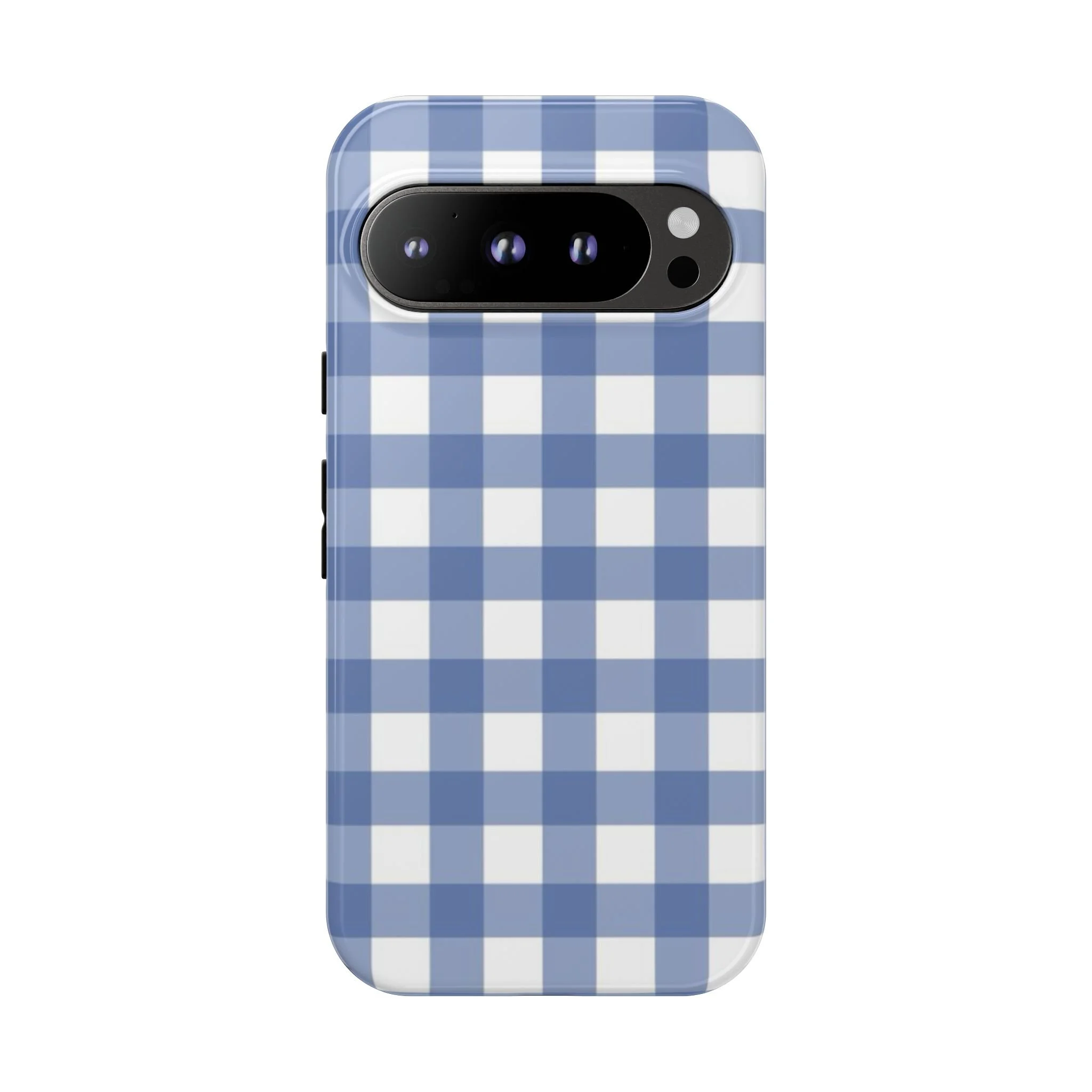 Powder Blue Gingham | Tough Phone Case
