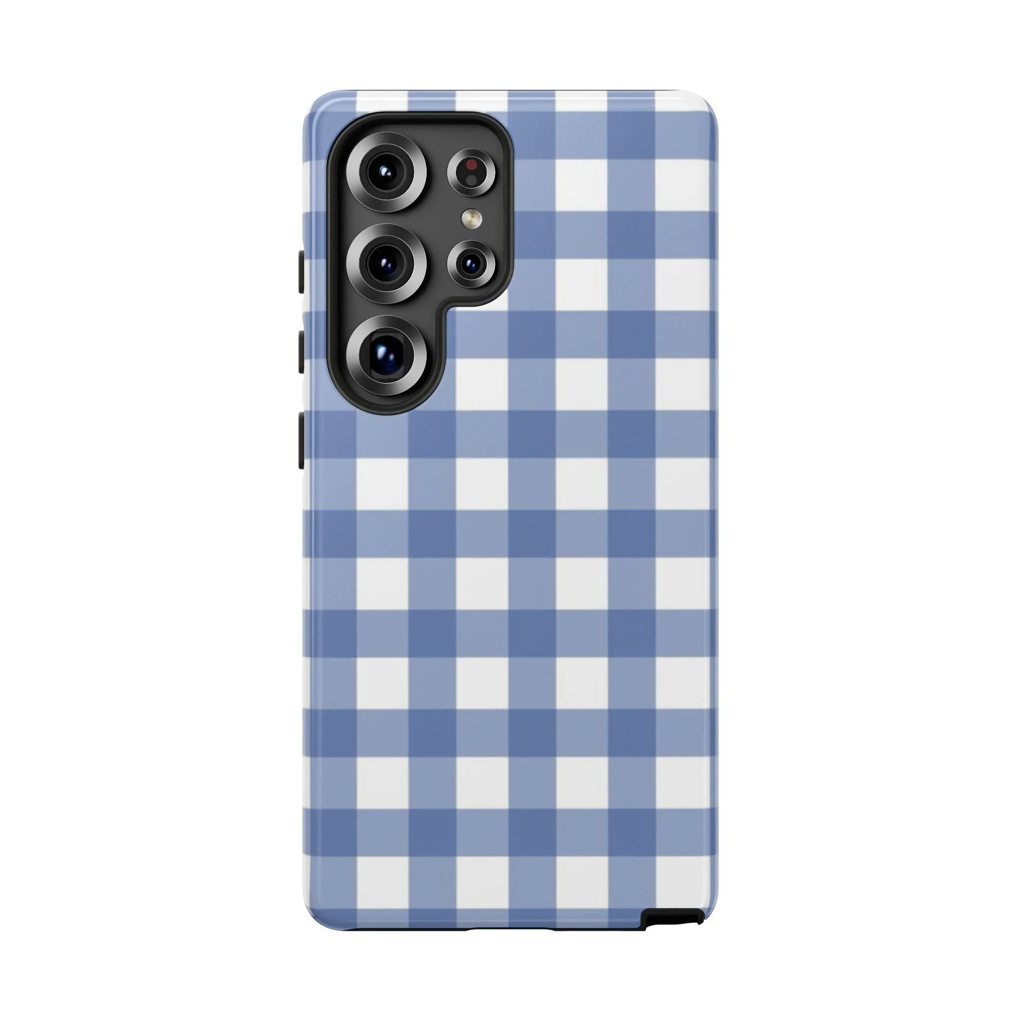 Powder Blue Gingham | Tough Phone Case