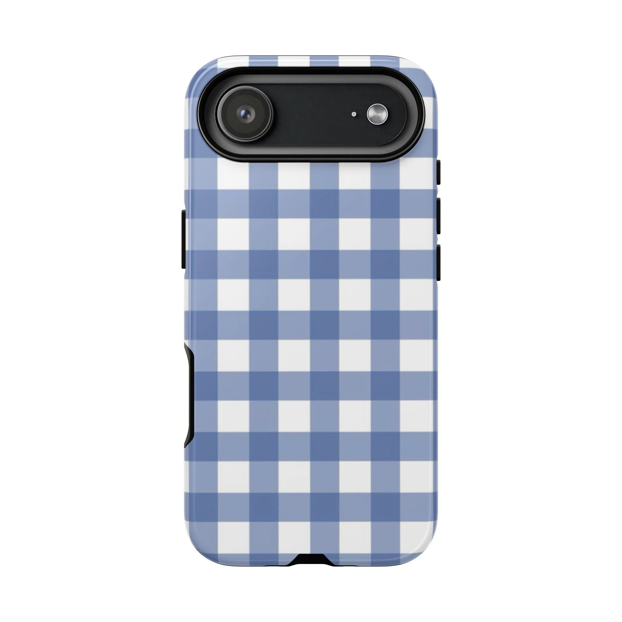 Powder Blue Gingham | Tough Phone Case