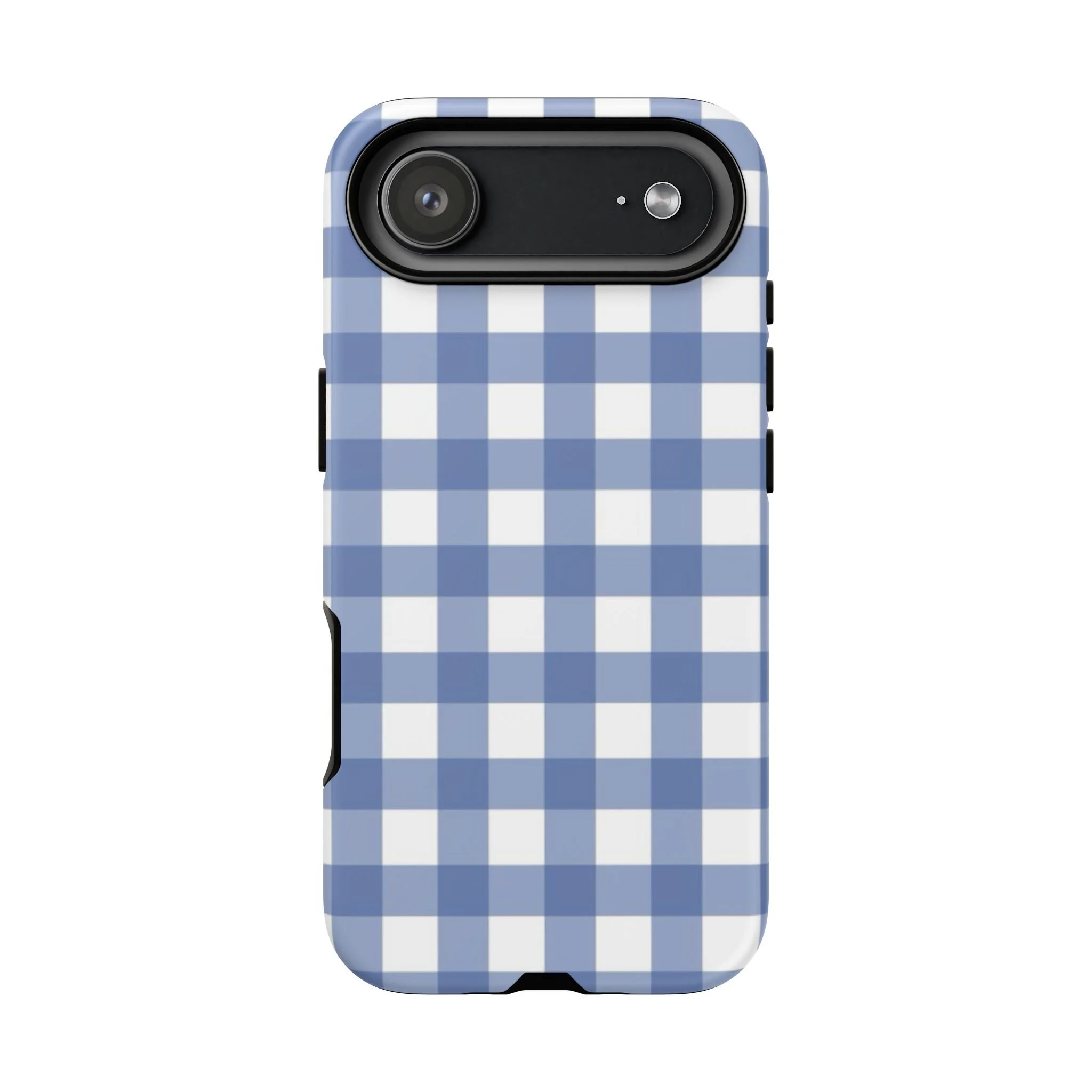 Powder Blue Gingham | Tough Phone Case