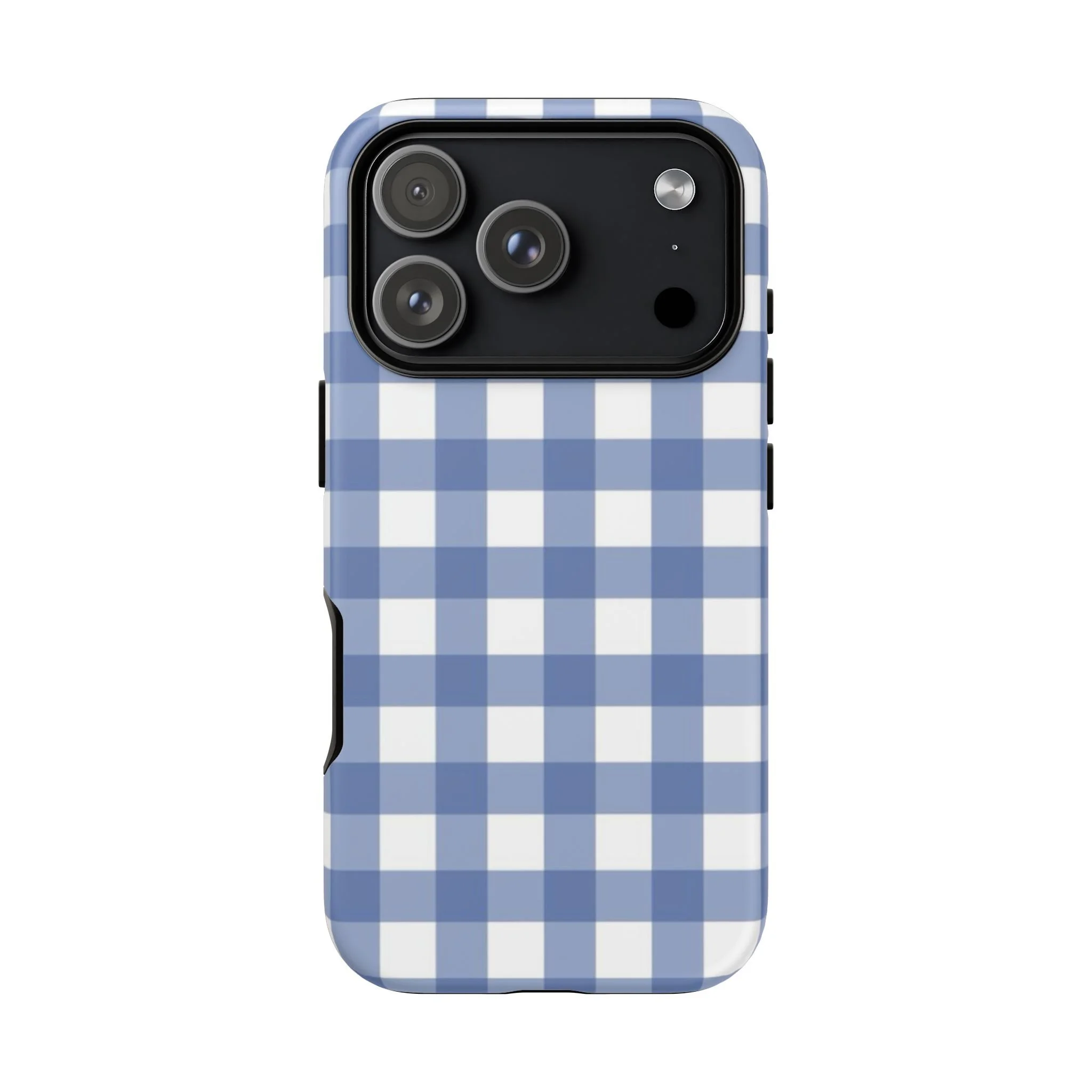 Powder Blue Gingham | Tough Phone Case