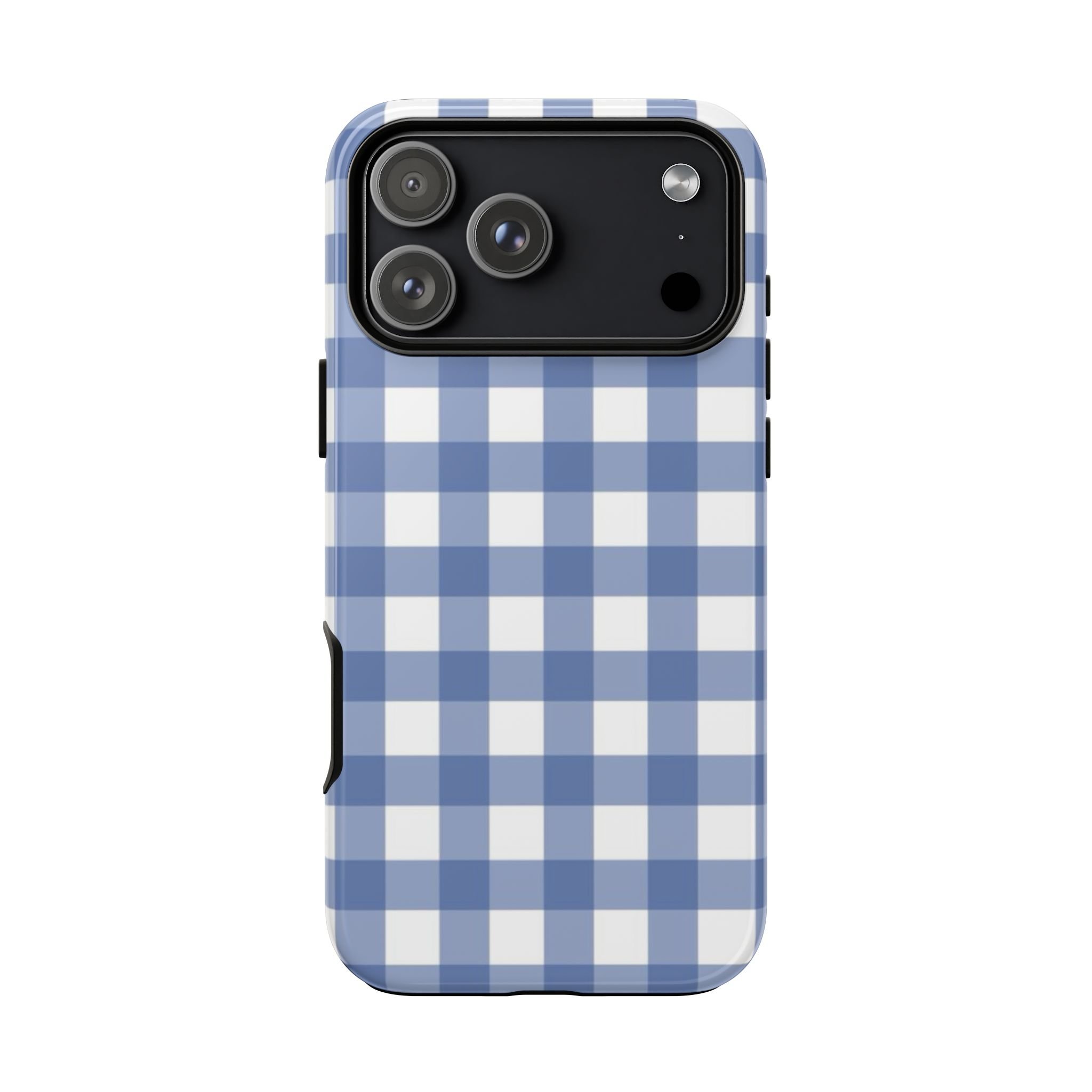 Powder Blue Gingham | Tough Phone Case