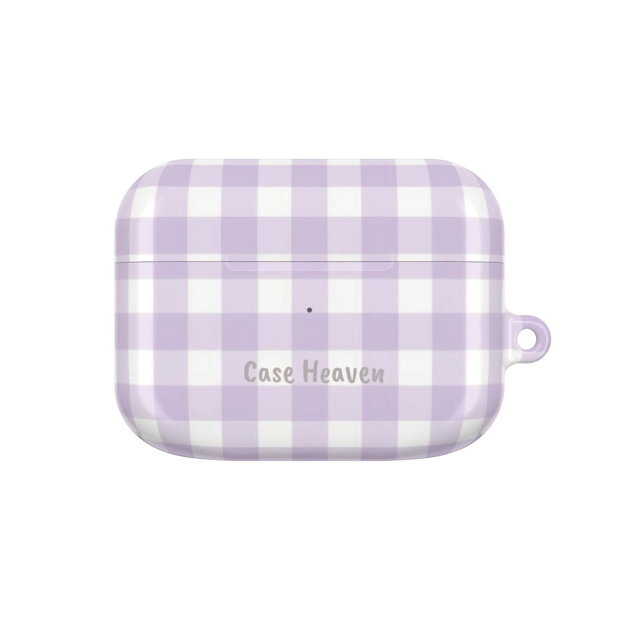Lilac Gingham | AirPod Case