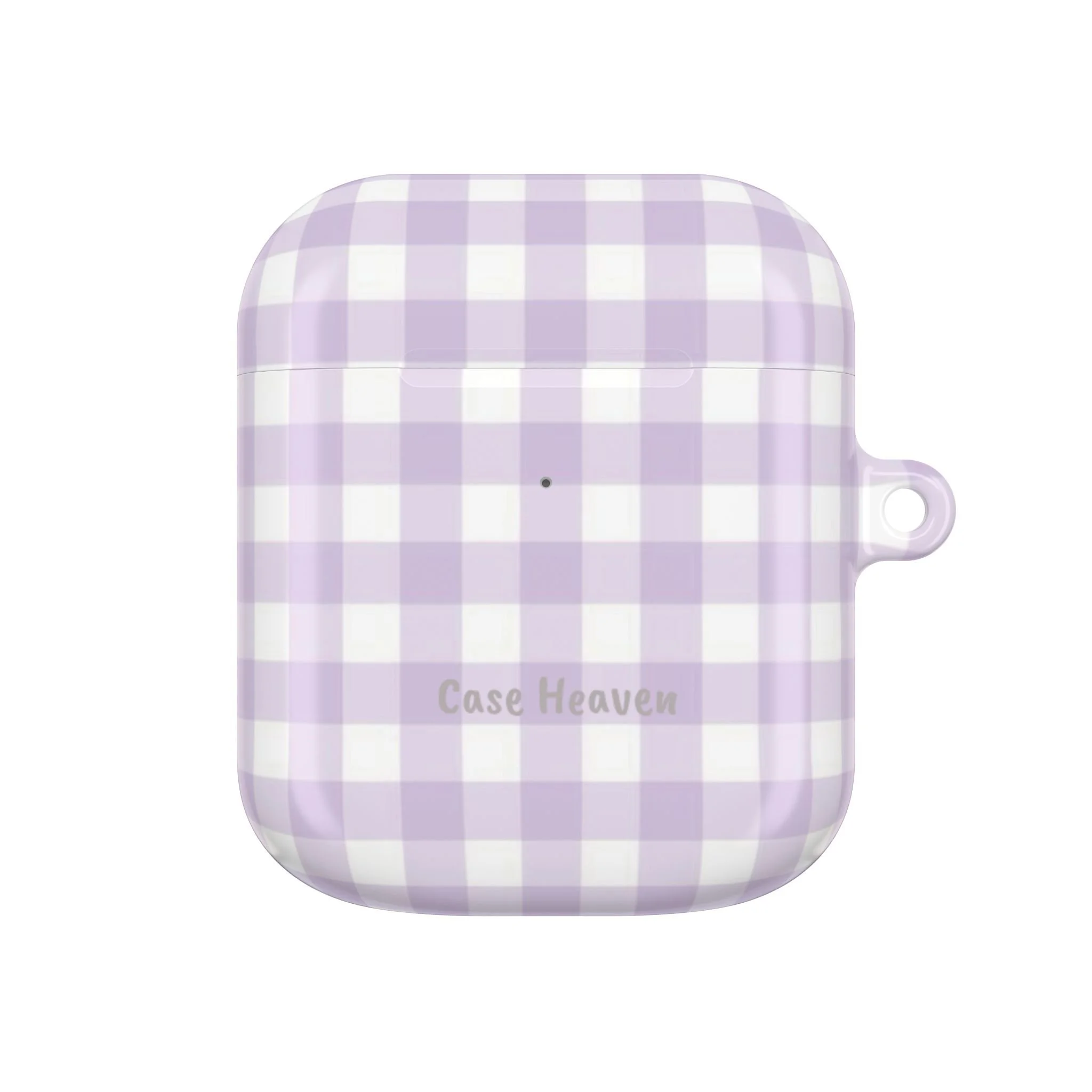 Lilac Gingham | AirPod Case