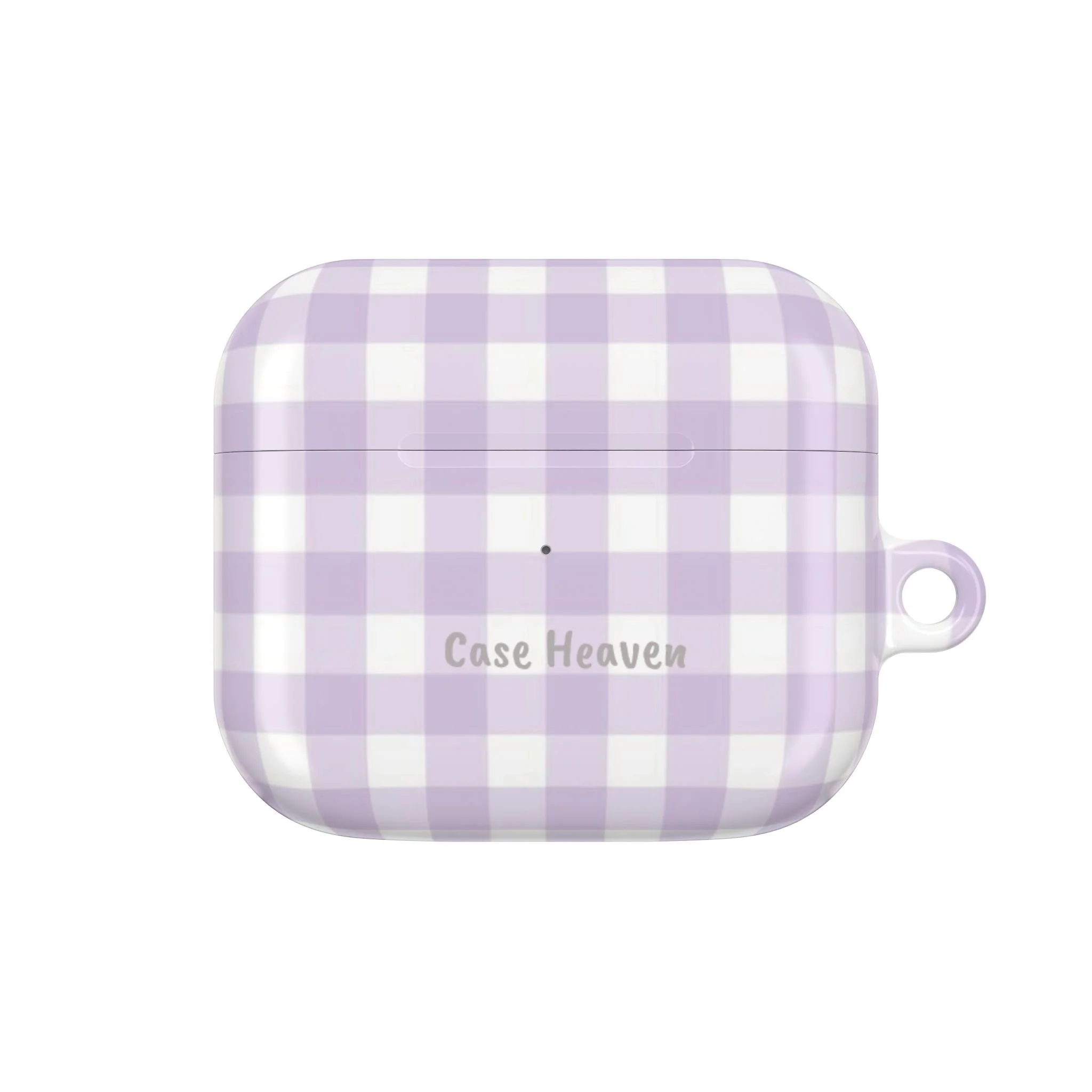 Lilac Gingham | AirPod Case